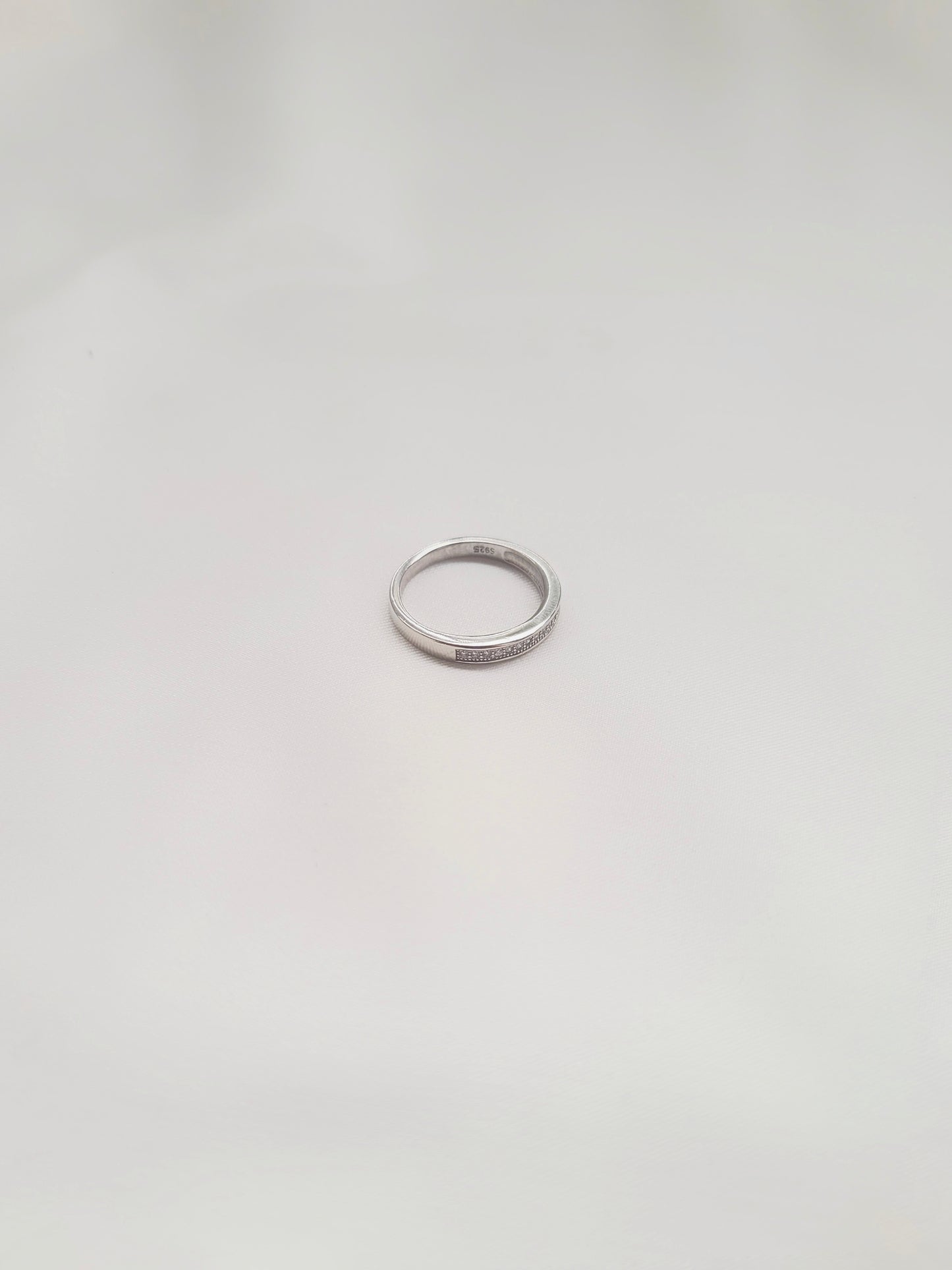 Starlit Crown Band 92.5 Silver Ring