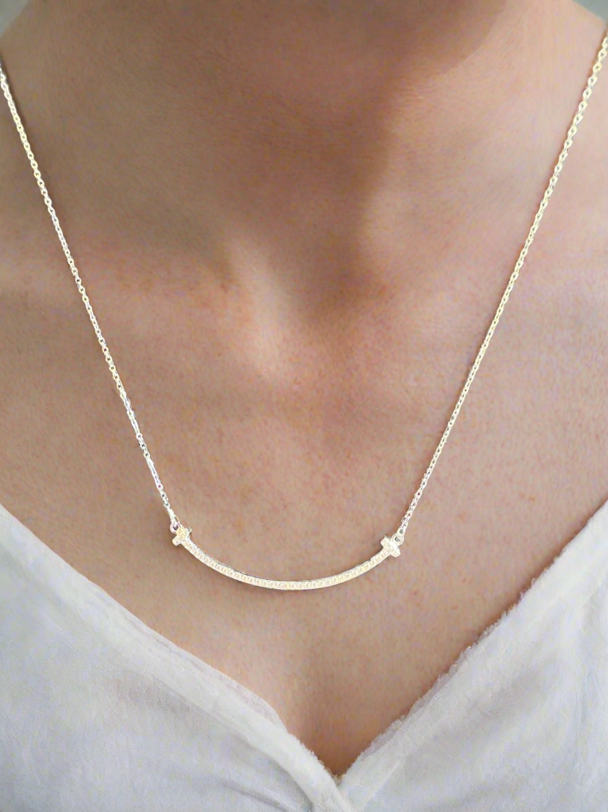92.5 Silver Pendant Minimalistic Necklace