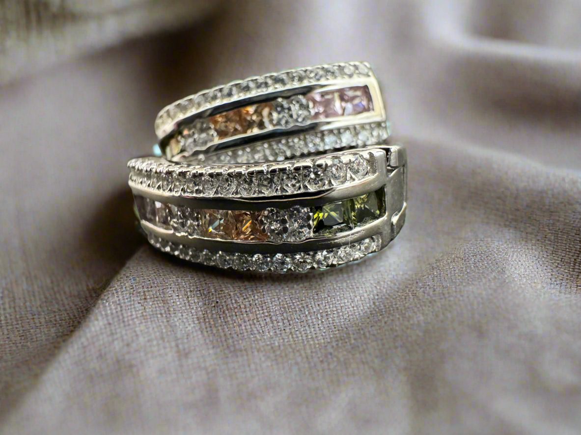92.5 Silver Bali Earrings