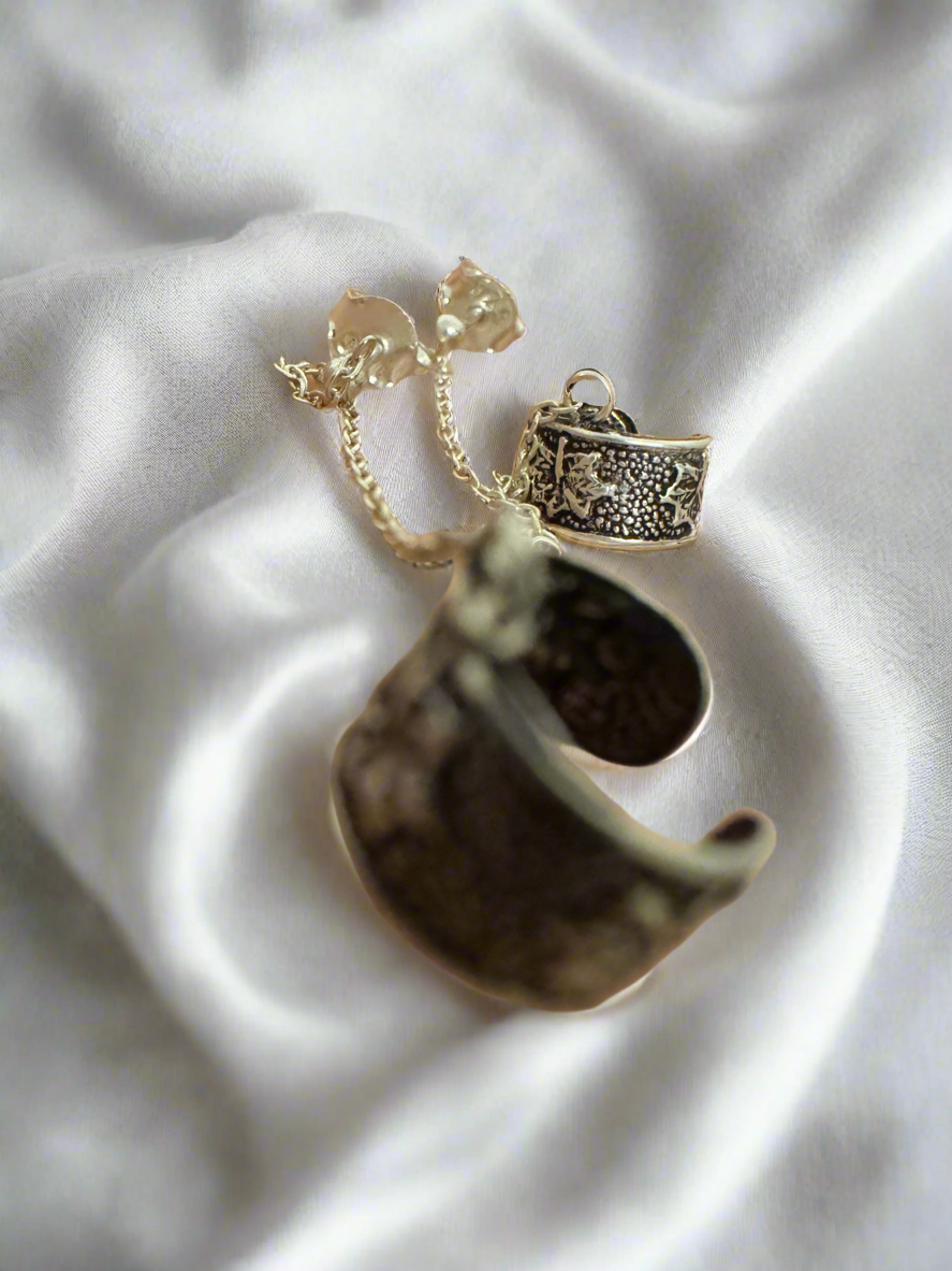 Raag Ear Chain Cuff Earrings