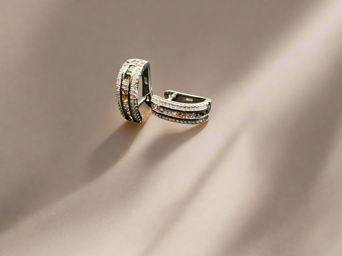92.5 Silver Bali Earrings