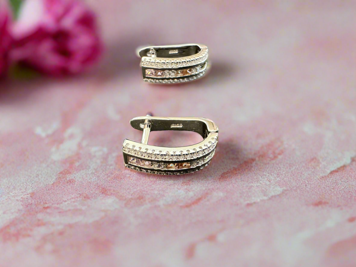 92.5 Silver Bali Earrings