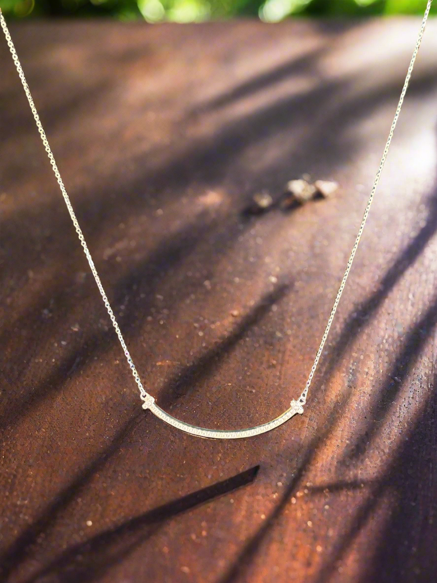 92.5 Silver Pendant Minimalistic Necklace