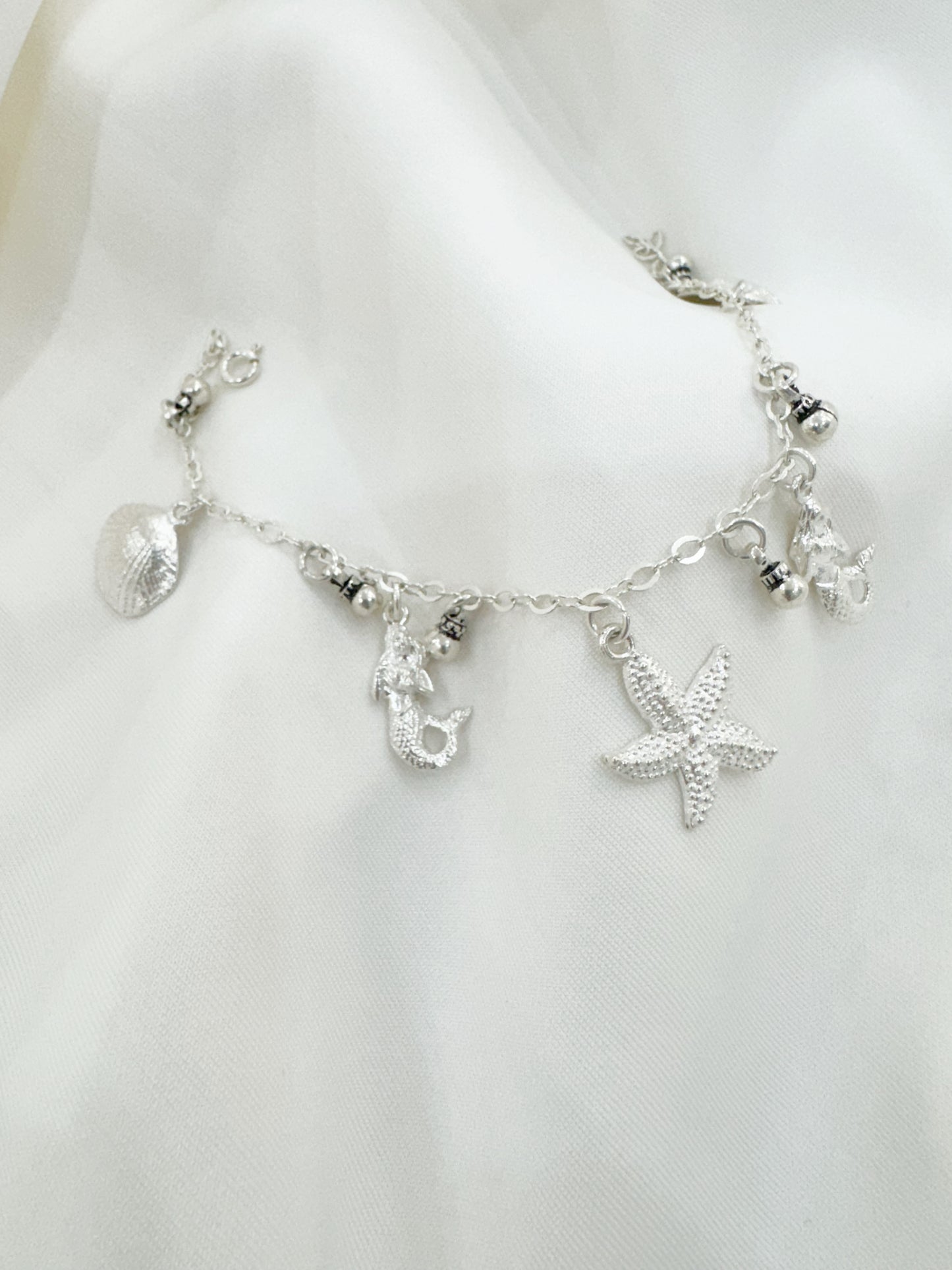 Sagarika – Ocean’s Muse Bracelet 92.5 Silver