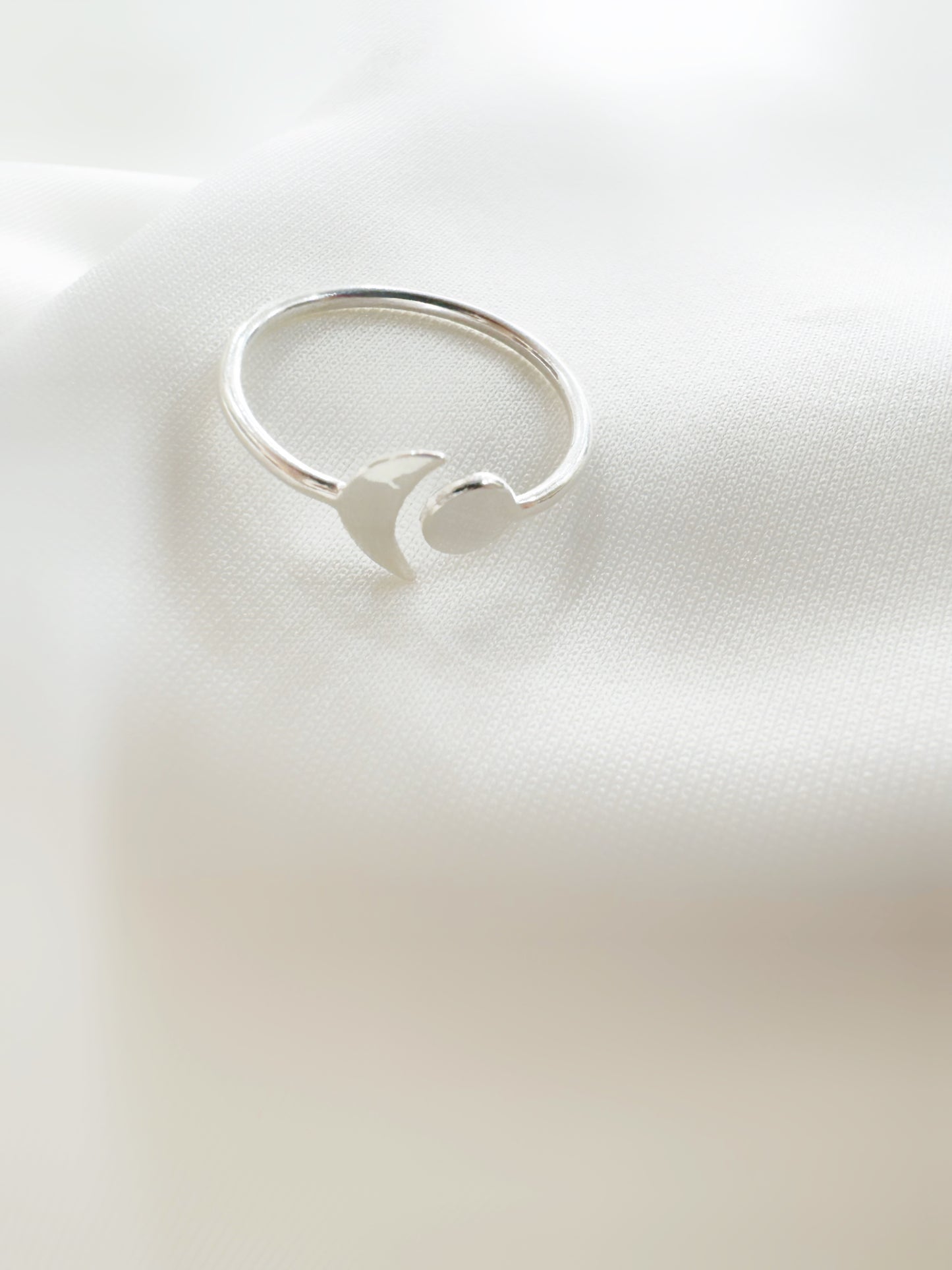 The Chandesa Ring - 92.5 Silver Adjustable Minimalistic
