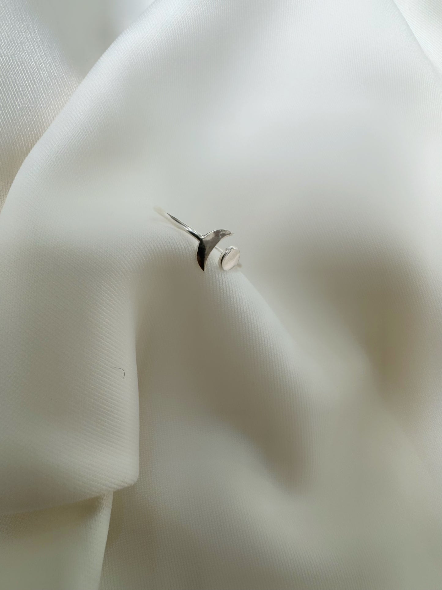 The Chandesa Ring - 92.5 Silver Adjustable Minimalistic