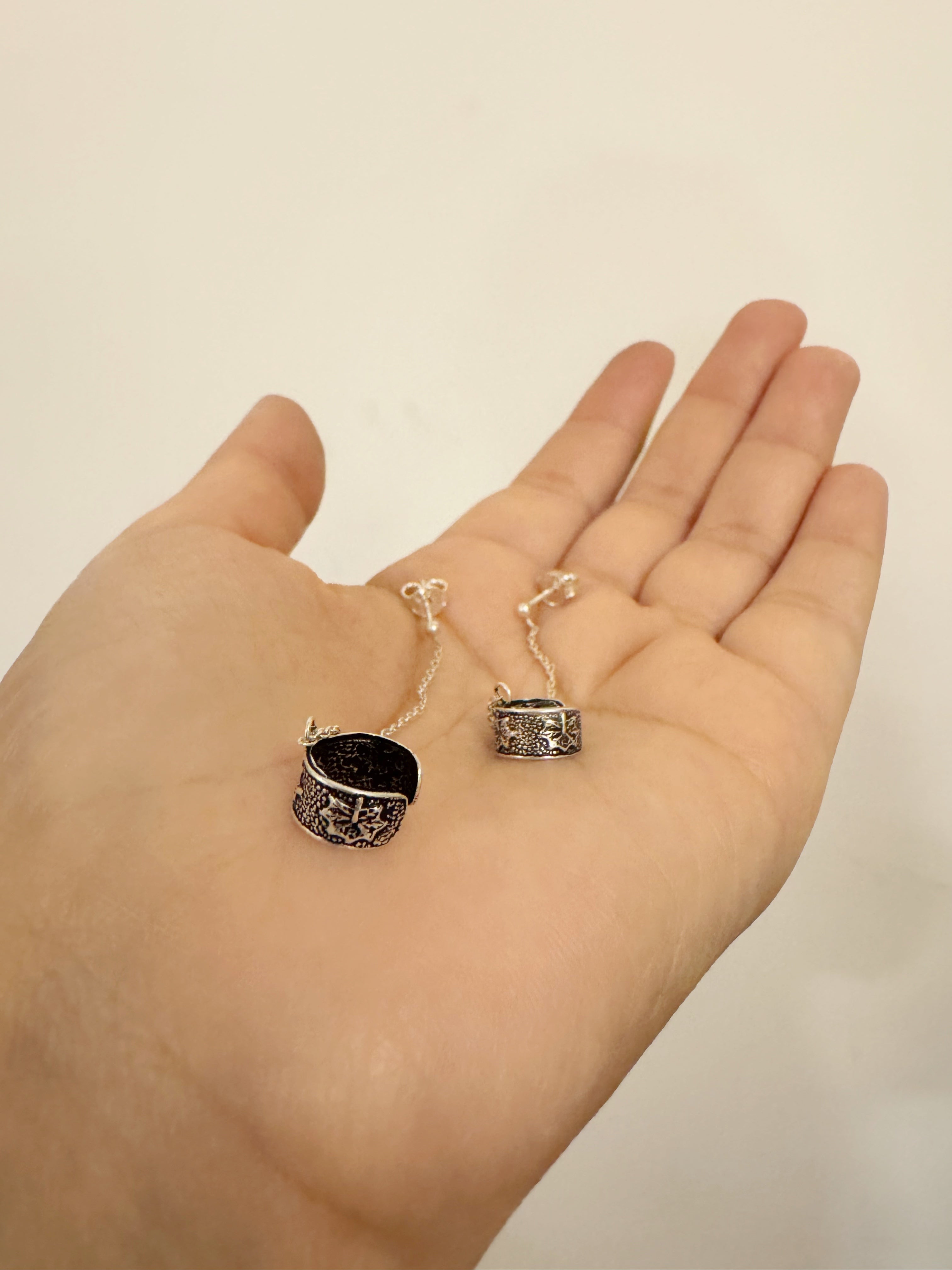 Raag Ear Chain Cuff Earrings