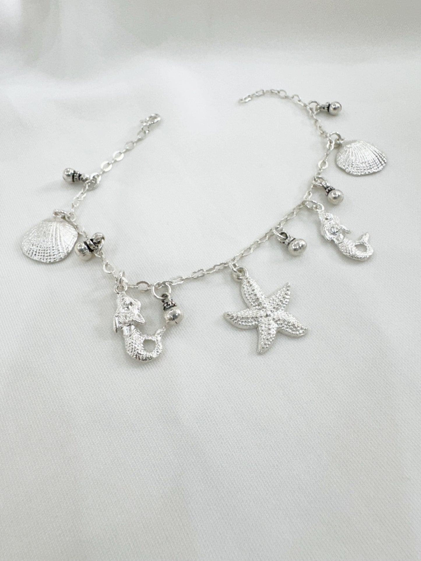 Sagarika – Ocean’s Muse Bracelet 92.5 Silver