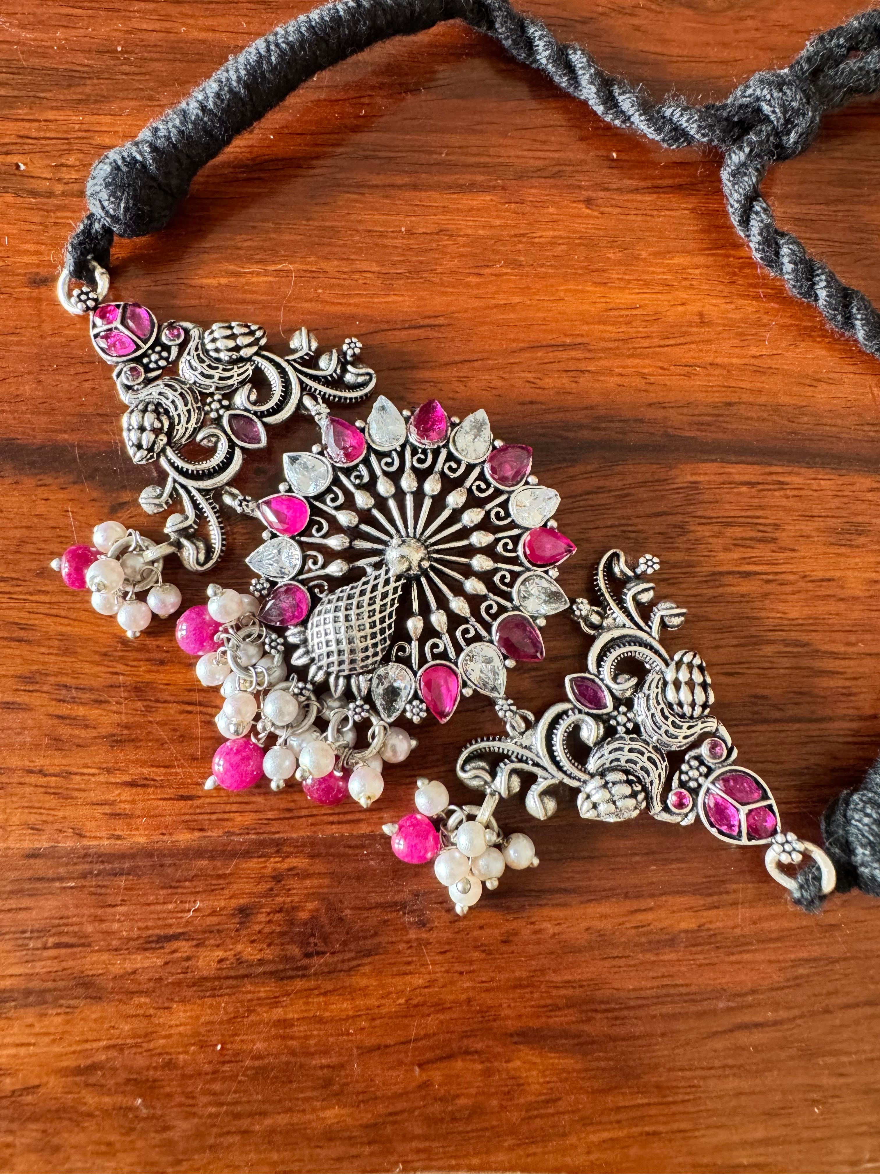 Mohini – 92.5 Silver Tribal Handcrafted Choker