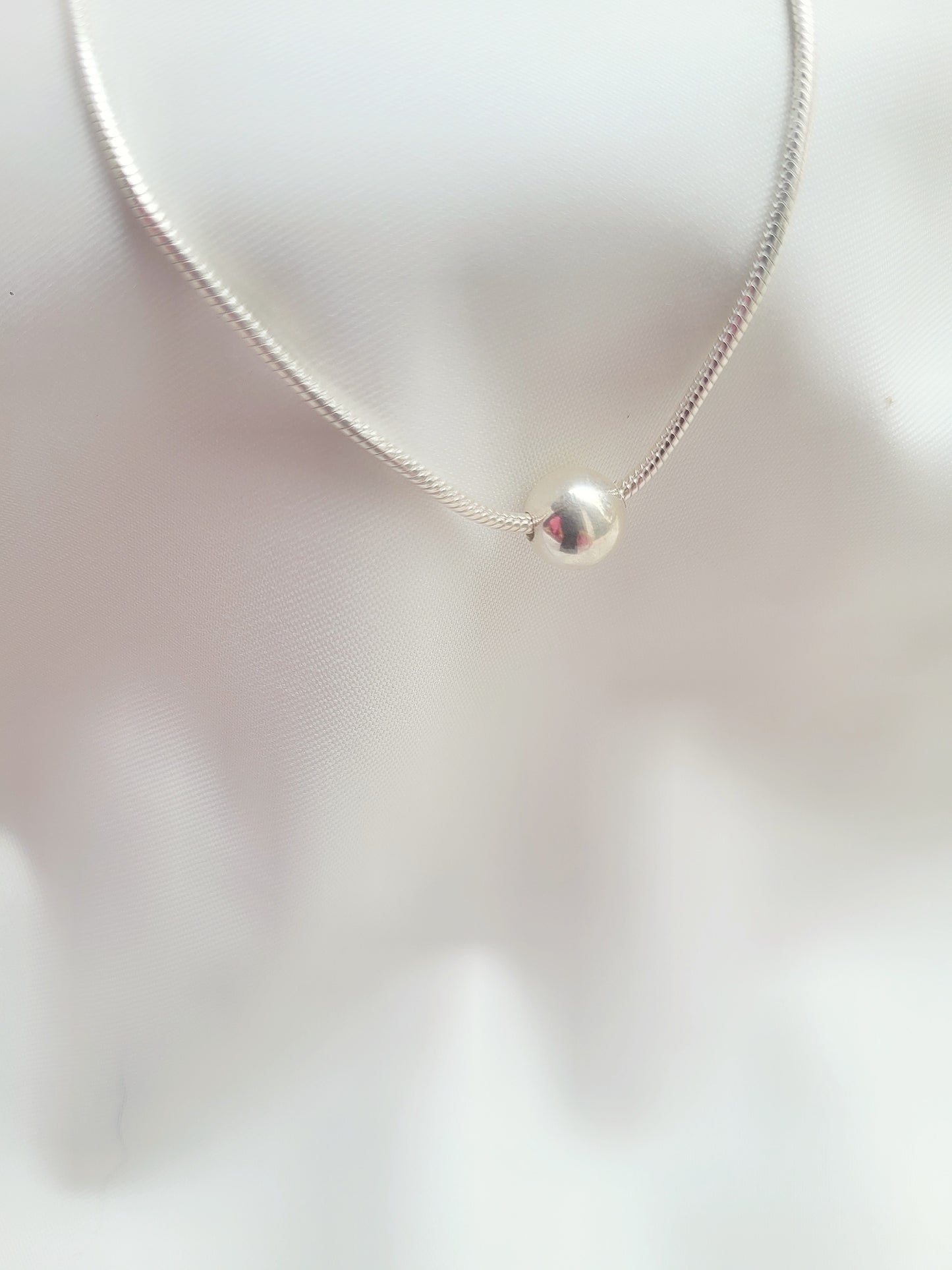 Pure Glow 92.5 Silver Pendant Handcrafted Necklace
