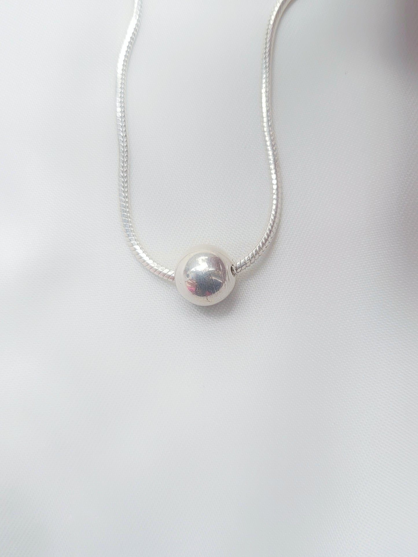 Pure Glow 92.5 Silver Pendant Handcrafted Necklace