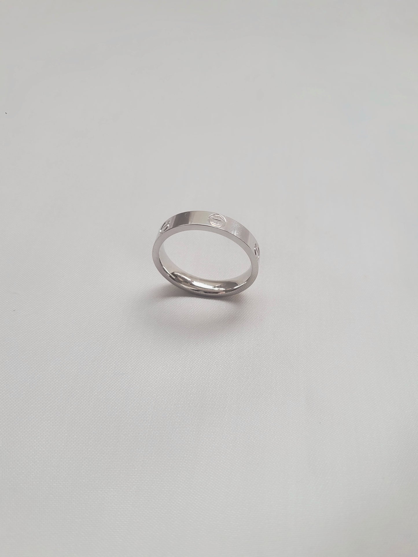 Endless Love Band 92.5 Silver Ring