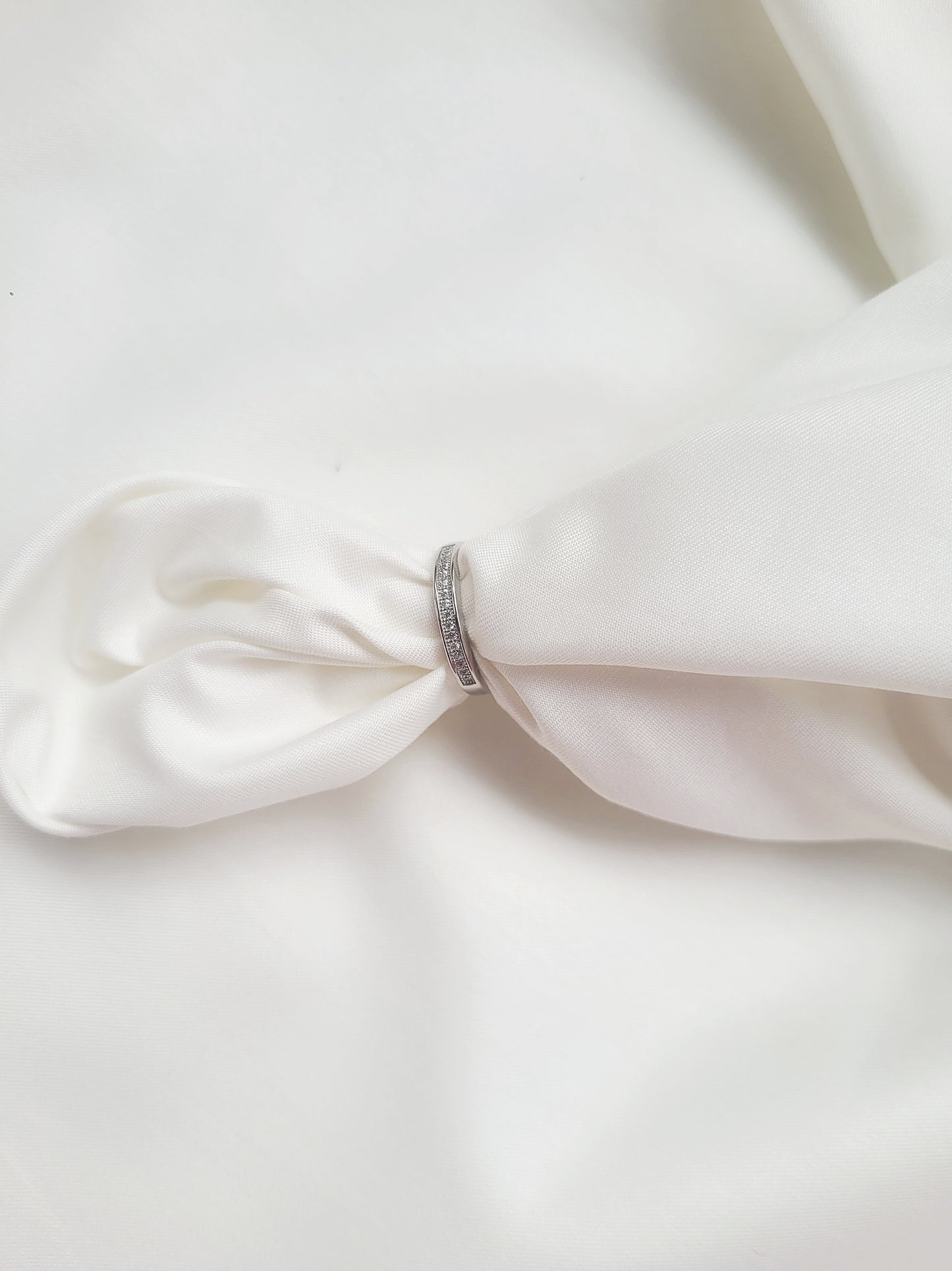 Starlit Crown Band 92.5 Silver Ring