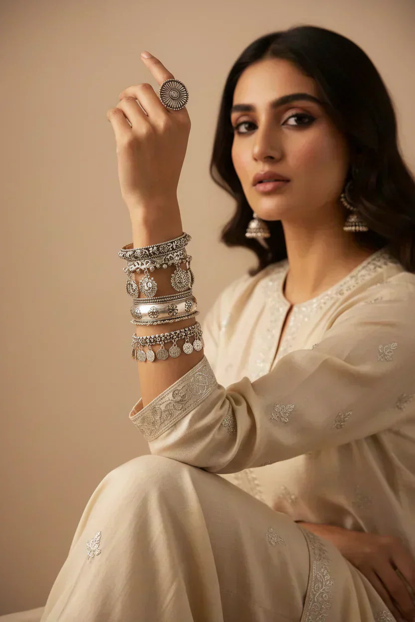 Hallmarked 925 sterling silver bracelets by Chandesa