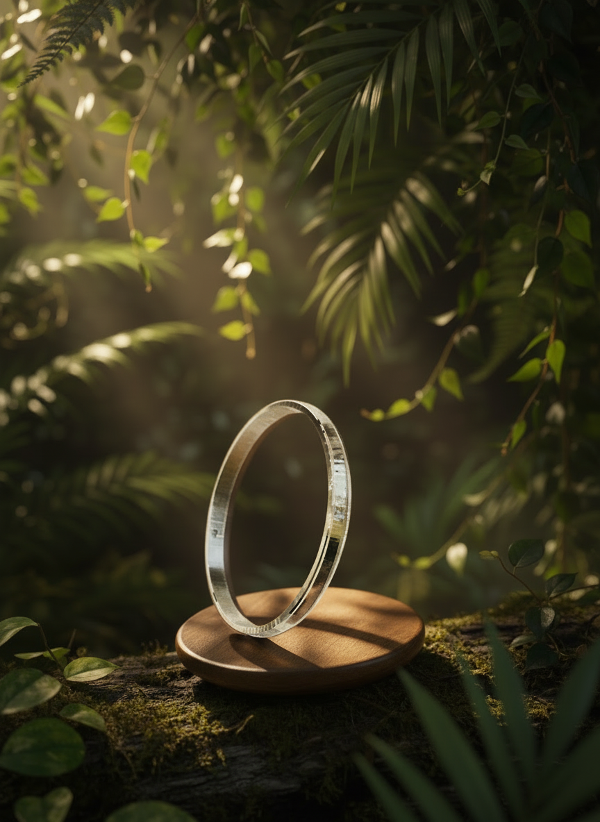 Sardari Elegance Men’s Kada 92.5 Silver