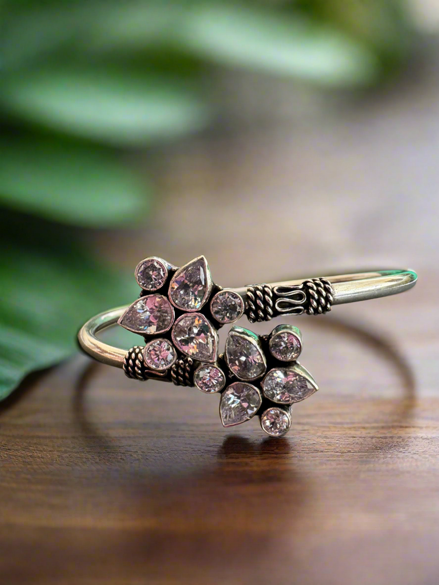 92.5 Silver Stones Bracelet