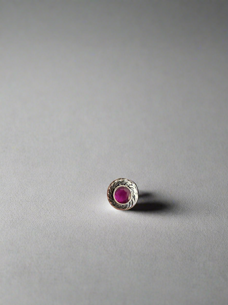 Silver 92.5 Various Colours Small Stud Earrings
