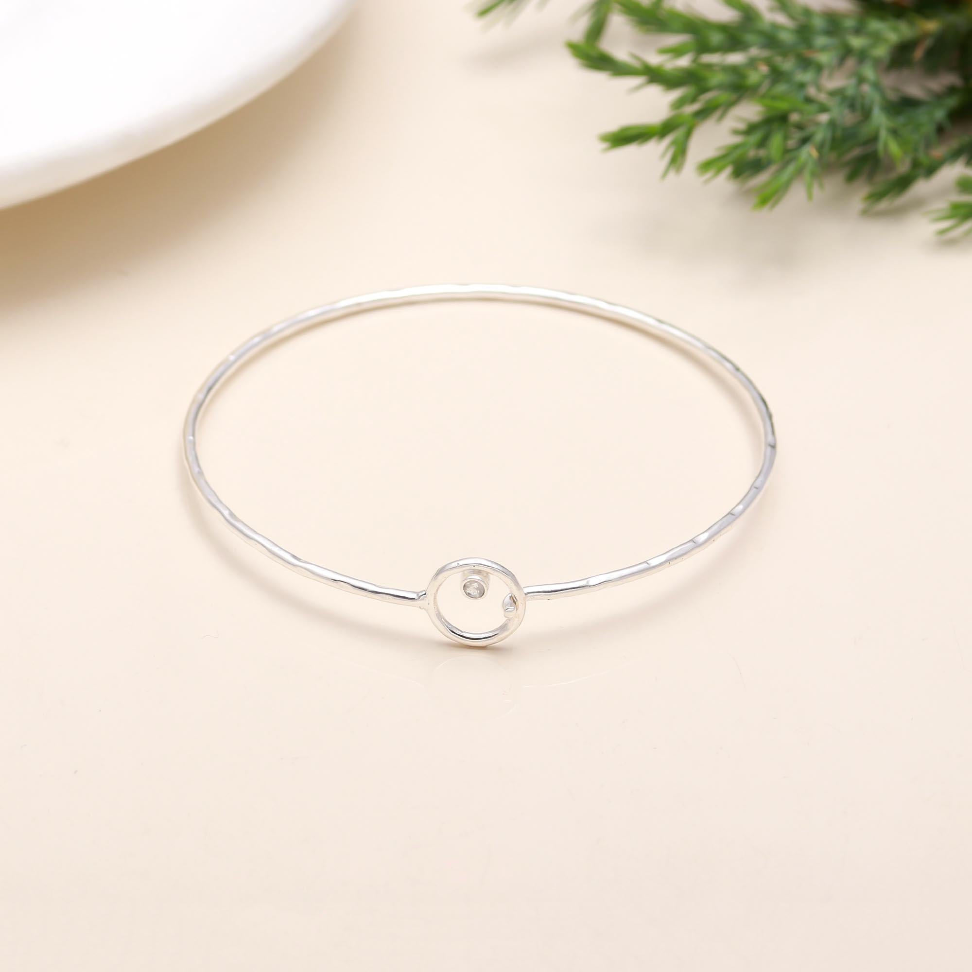 92.5 Silver Minimalistic Bracelet