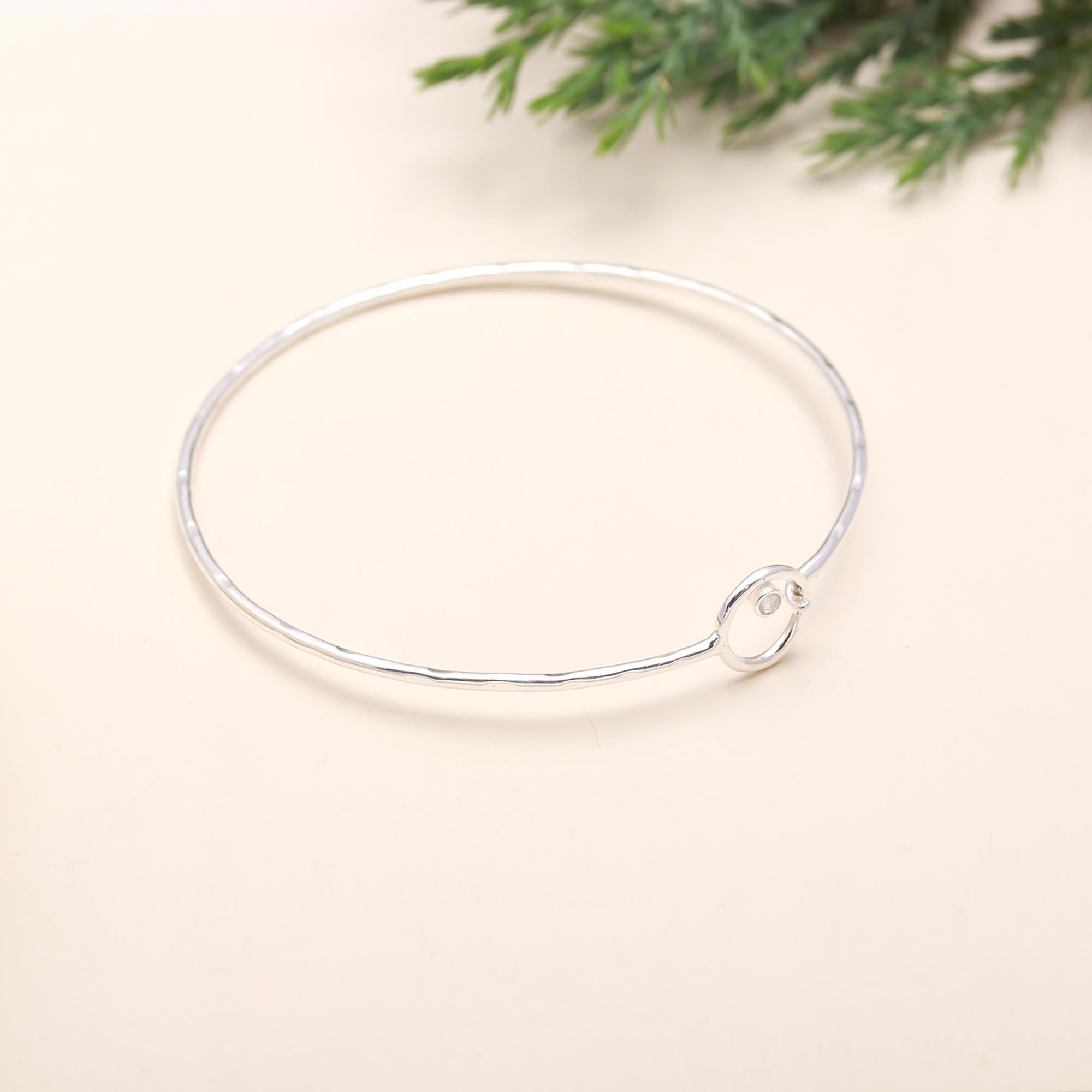 92.5 Silver Minimalistic Bracelet