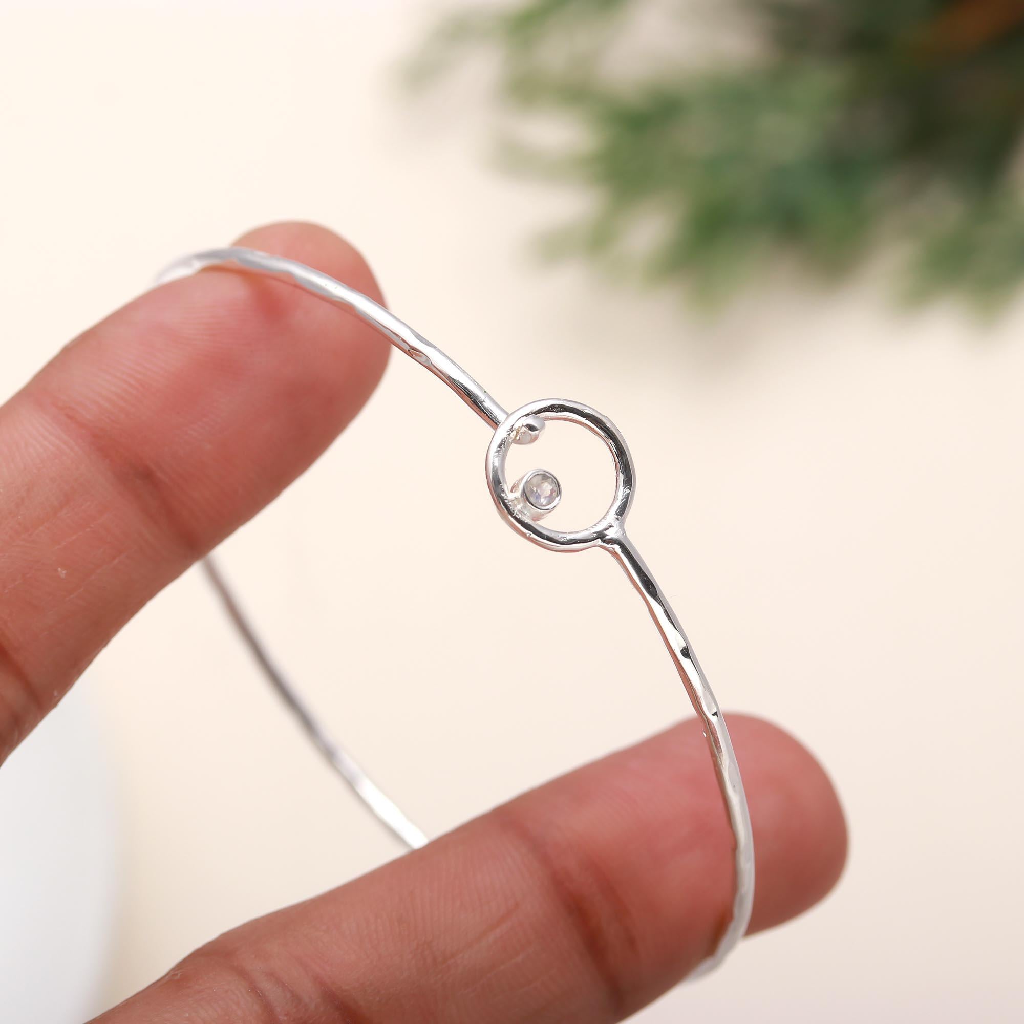 92.5 Silver Minimalistic Bracelet