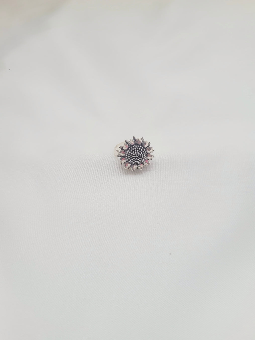 The Sunshine Silver Bloom 92.5 Silver Handcrafted Ring
