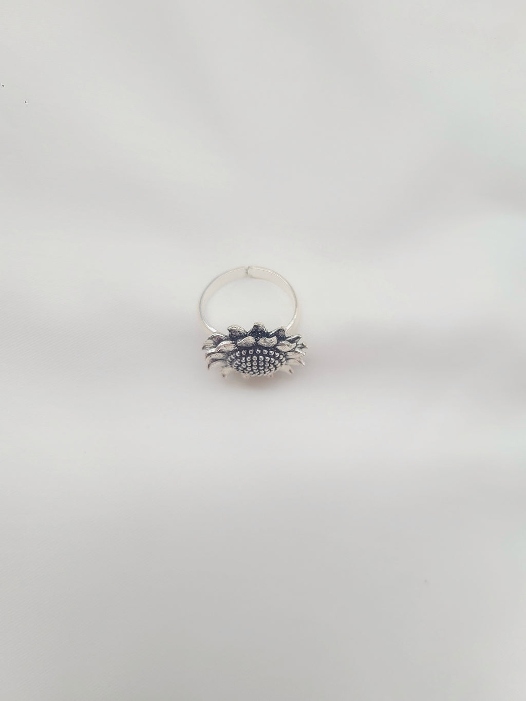 The Sunshine Silver Bloom 92.5 Silver Handcrafted Ring