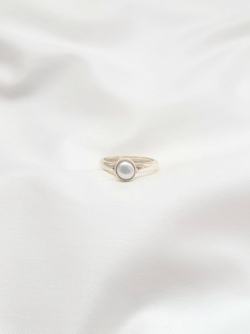 Lunar Whisper 92.5 Silver Handcrafted Ring