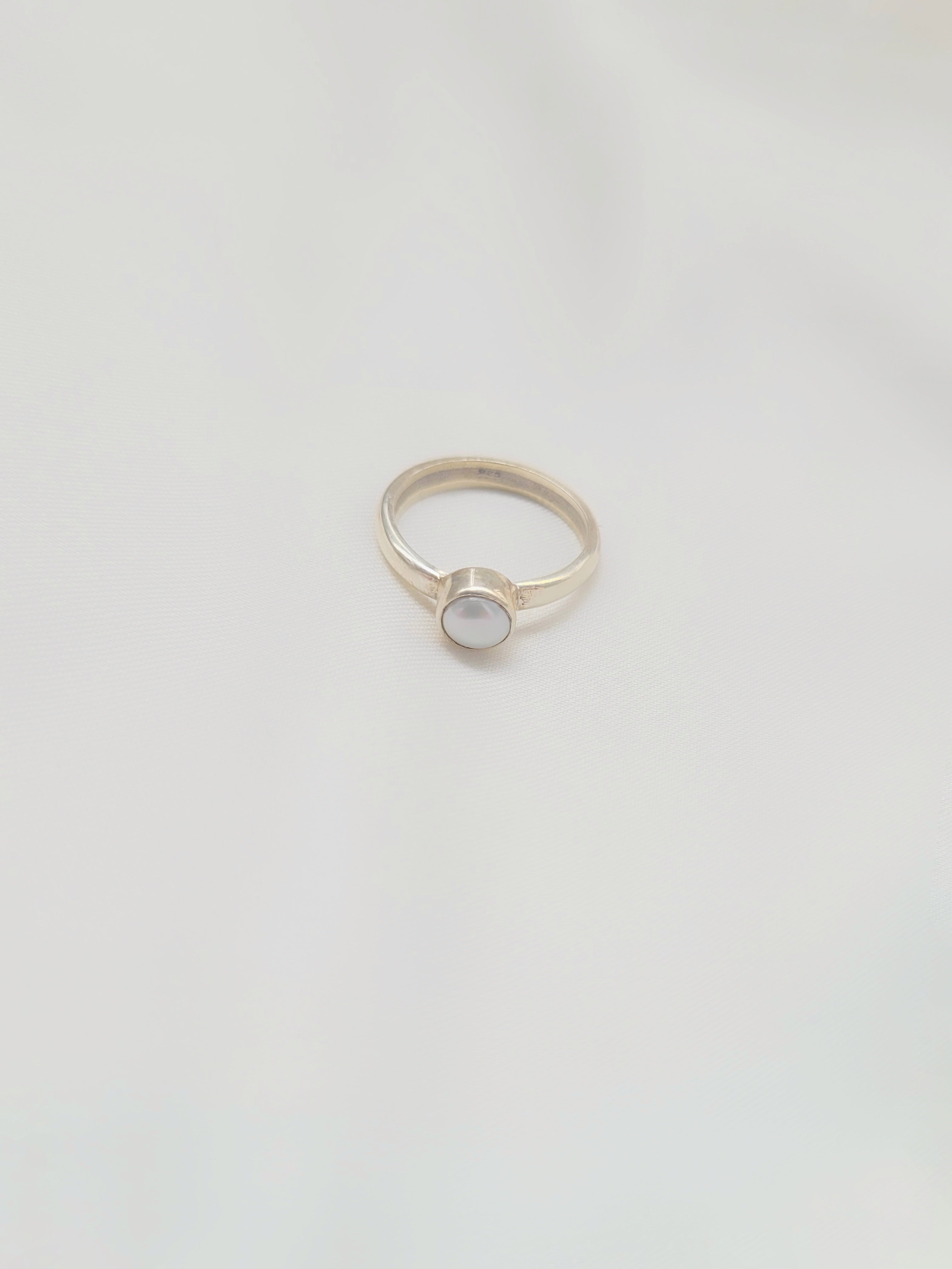 Lunar Whisper 92.5 Silver Handcrafted Ring