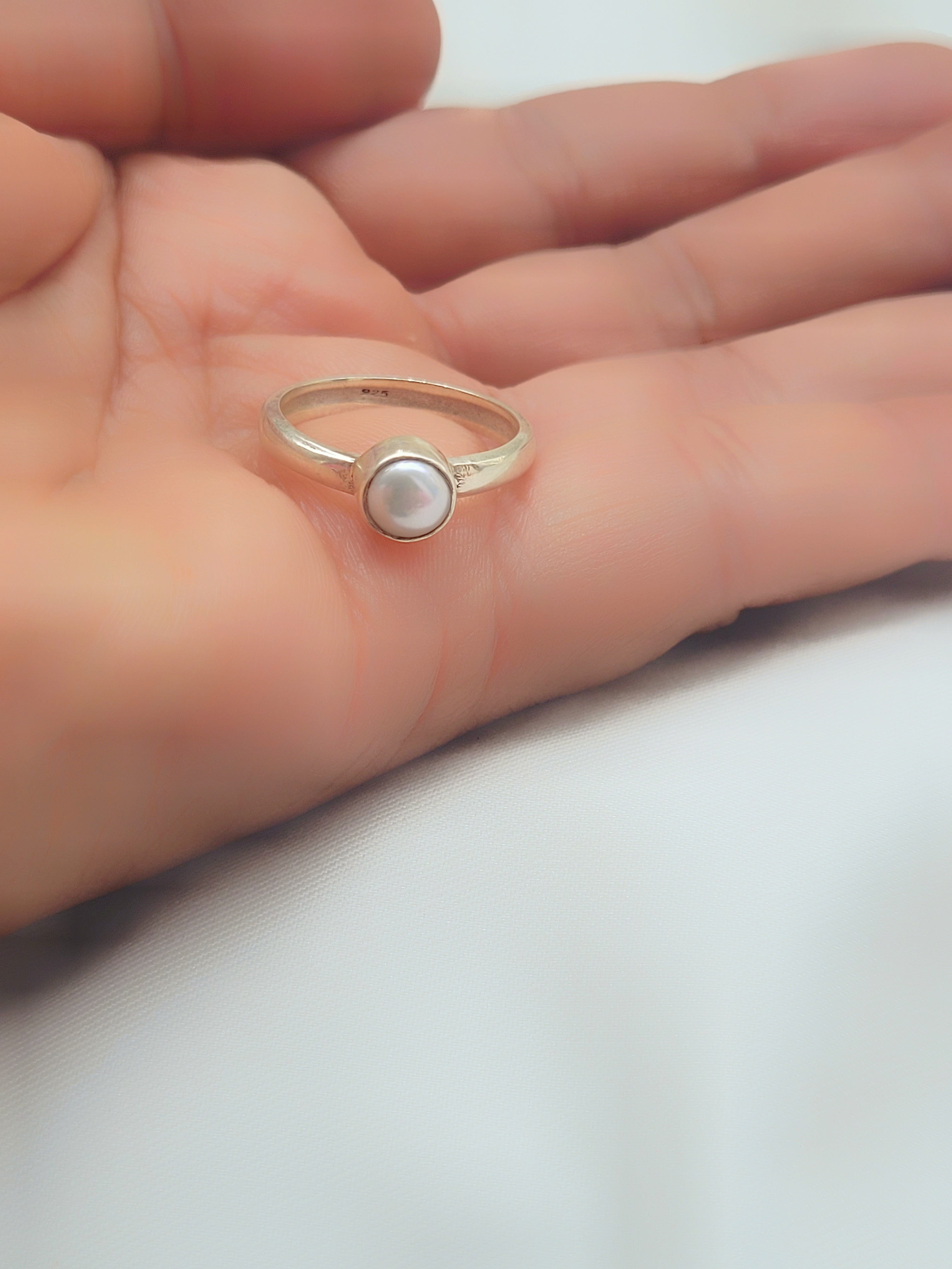 Lunar Whisper 92.5 Silver Handcrafted Ring