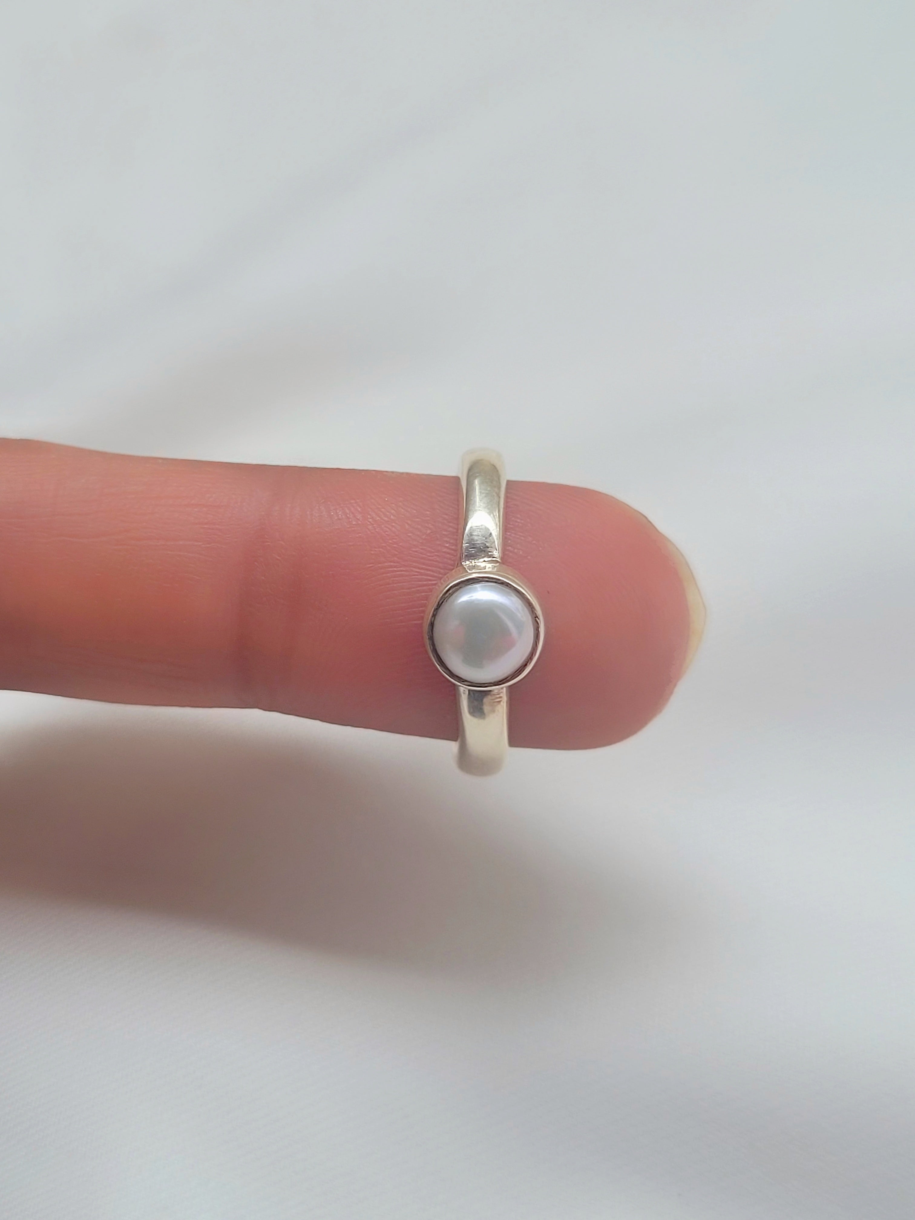 Lunar Whisper 92.5 Silver Handcrafted Ring