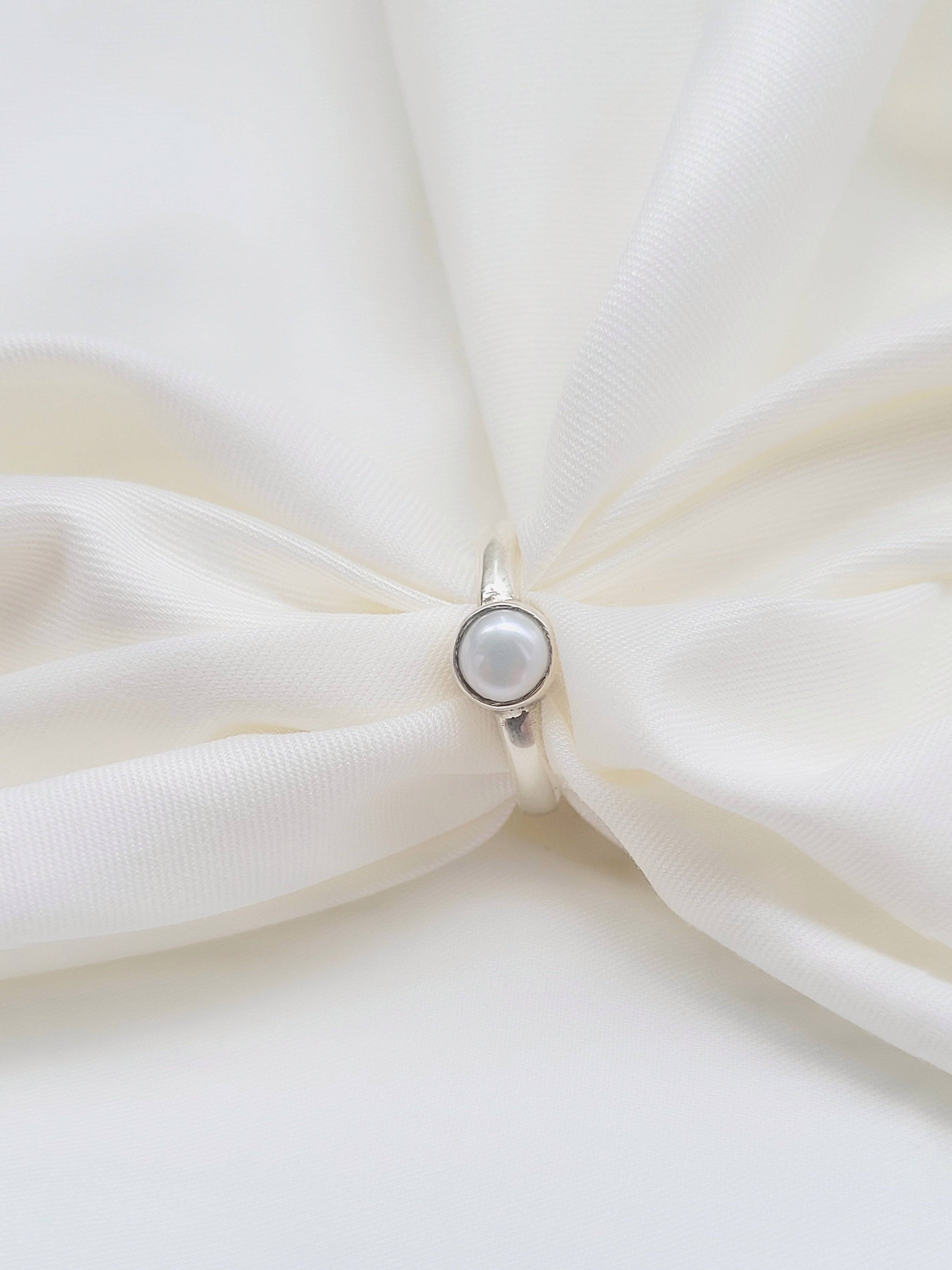 Lunar Whisper 92.5 Silver Handcrafted Ring