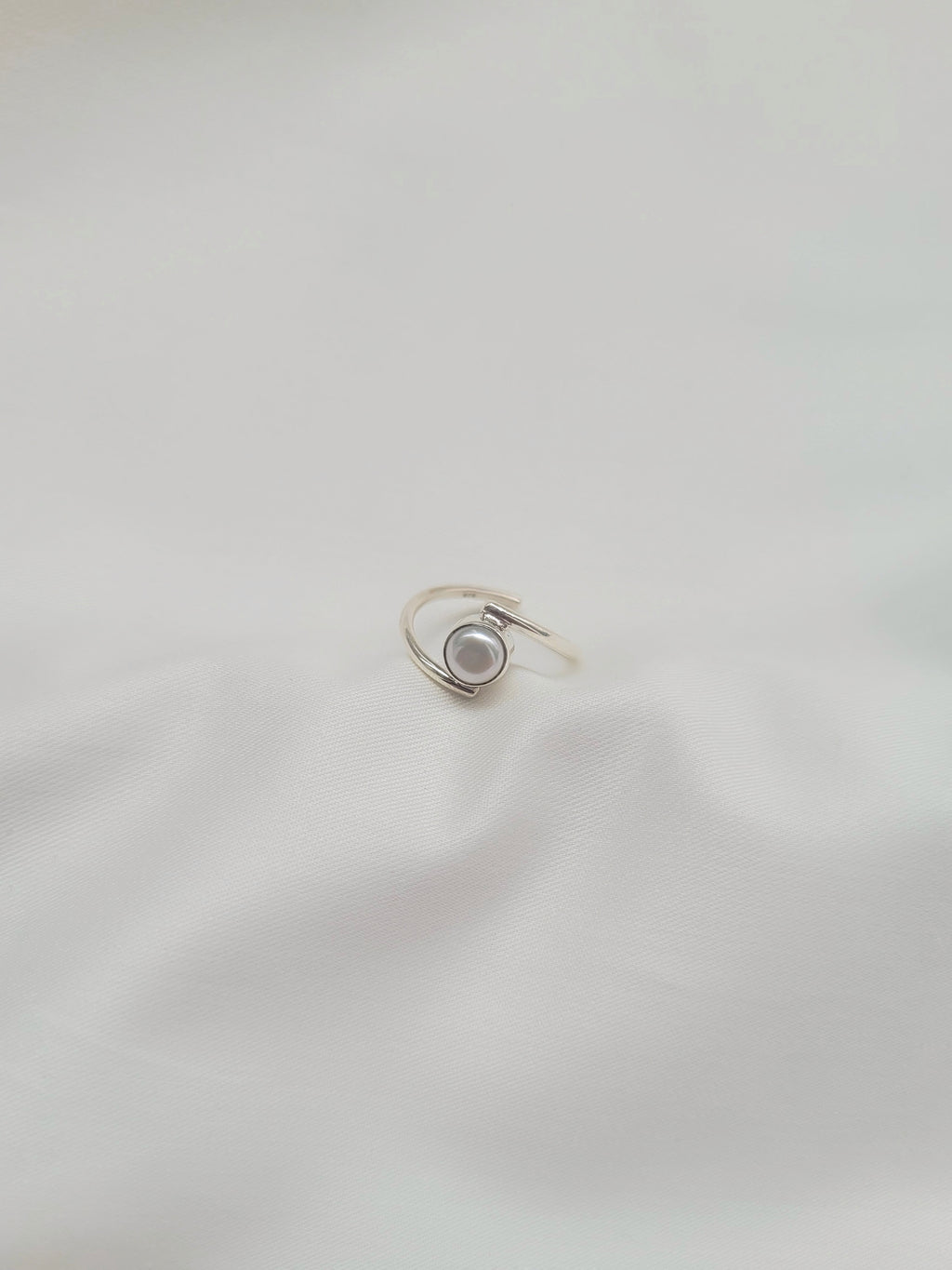 Lunar Duo Wrap Adjustable 92.5 Silver Handcrafted Ring