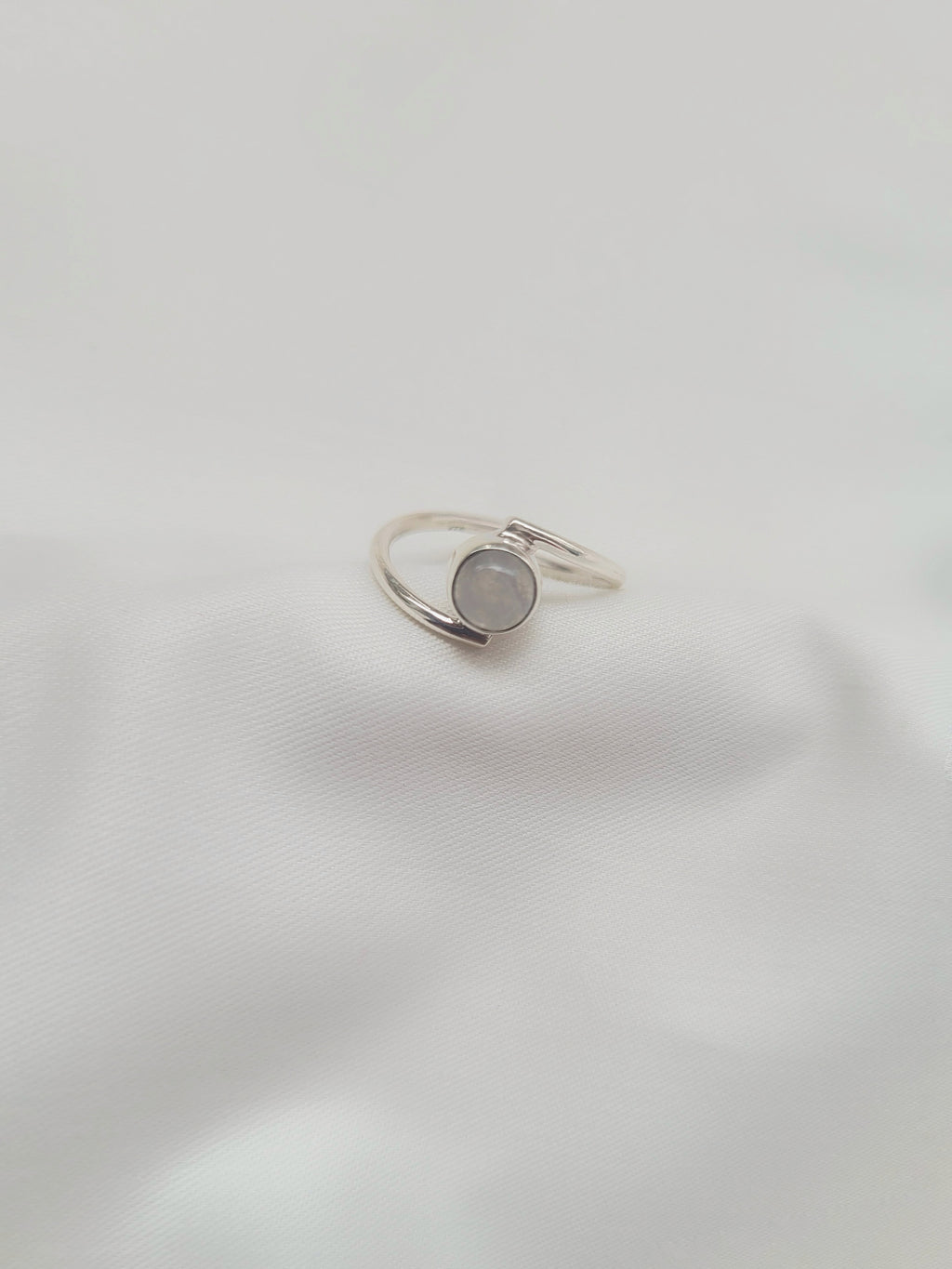 Lunar Duo Wrap Adjustable 92.5 Silver Handcrafted Ring