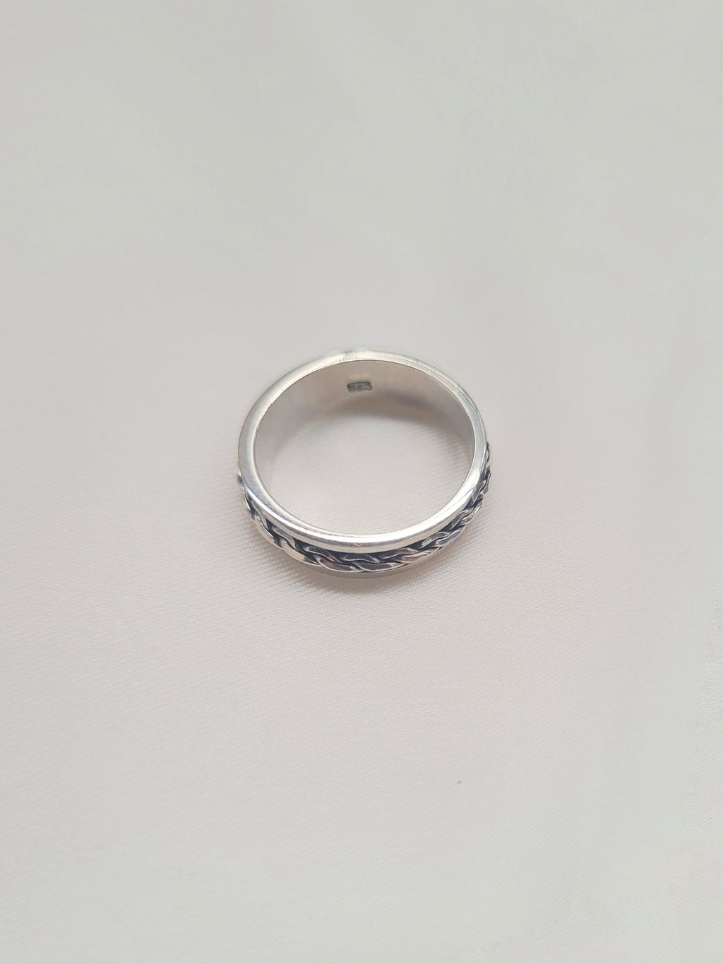 Eternal Weave Band 92.5 Silver Handcrafted Ring