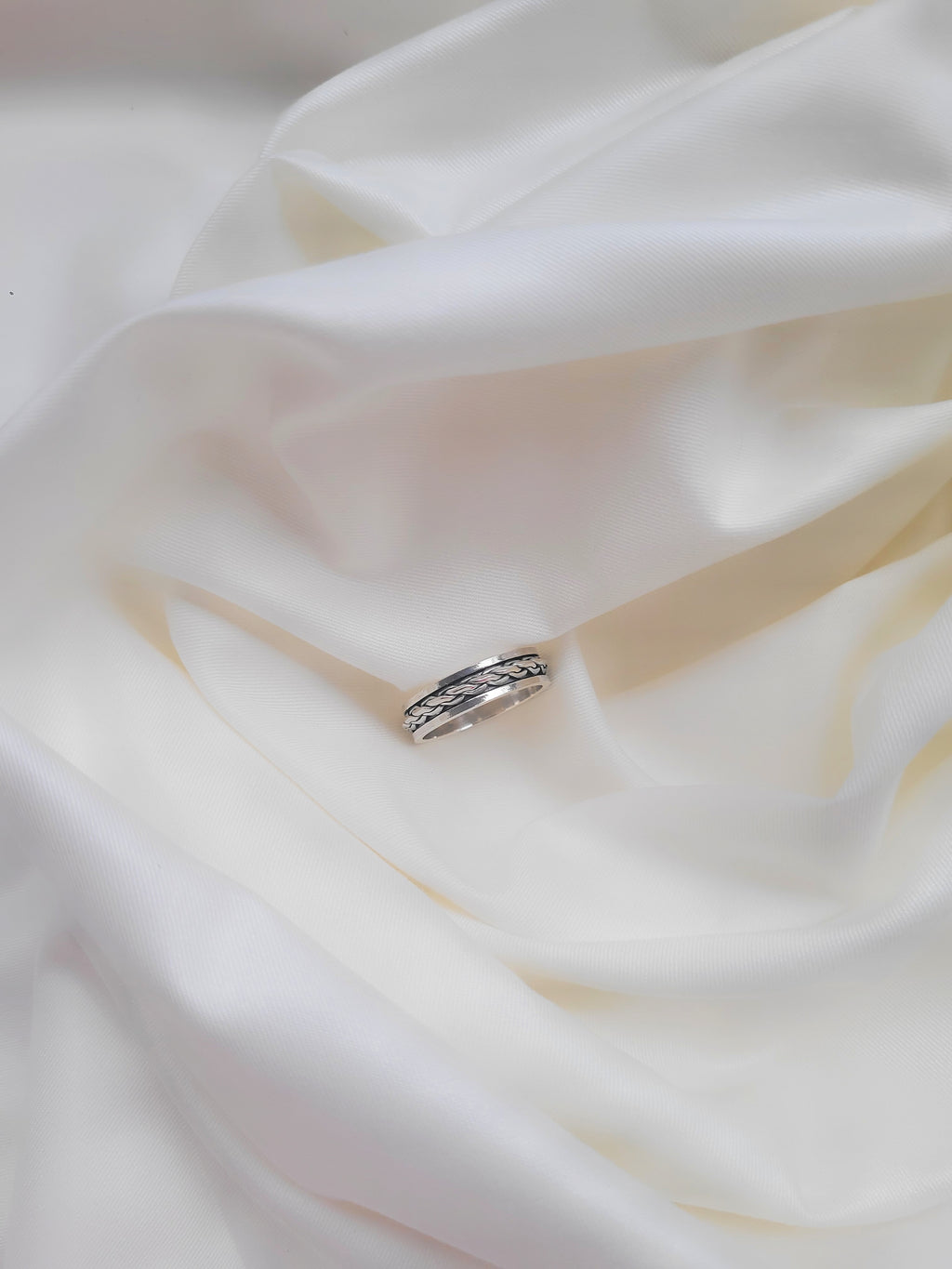 Eternal Weave Band 92.5 Silver Handcrafted Ring