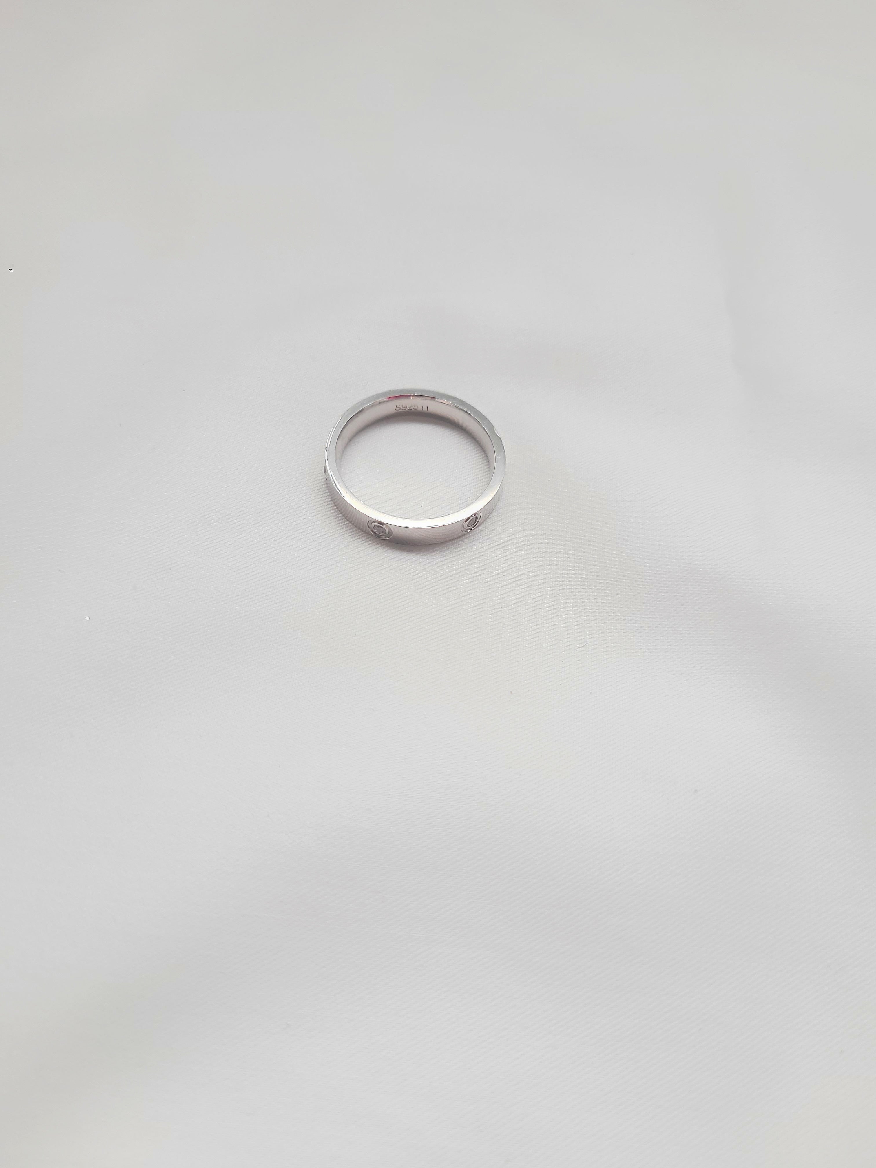 Miro Band 92.5 Silver Men's Ring