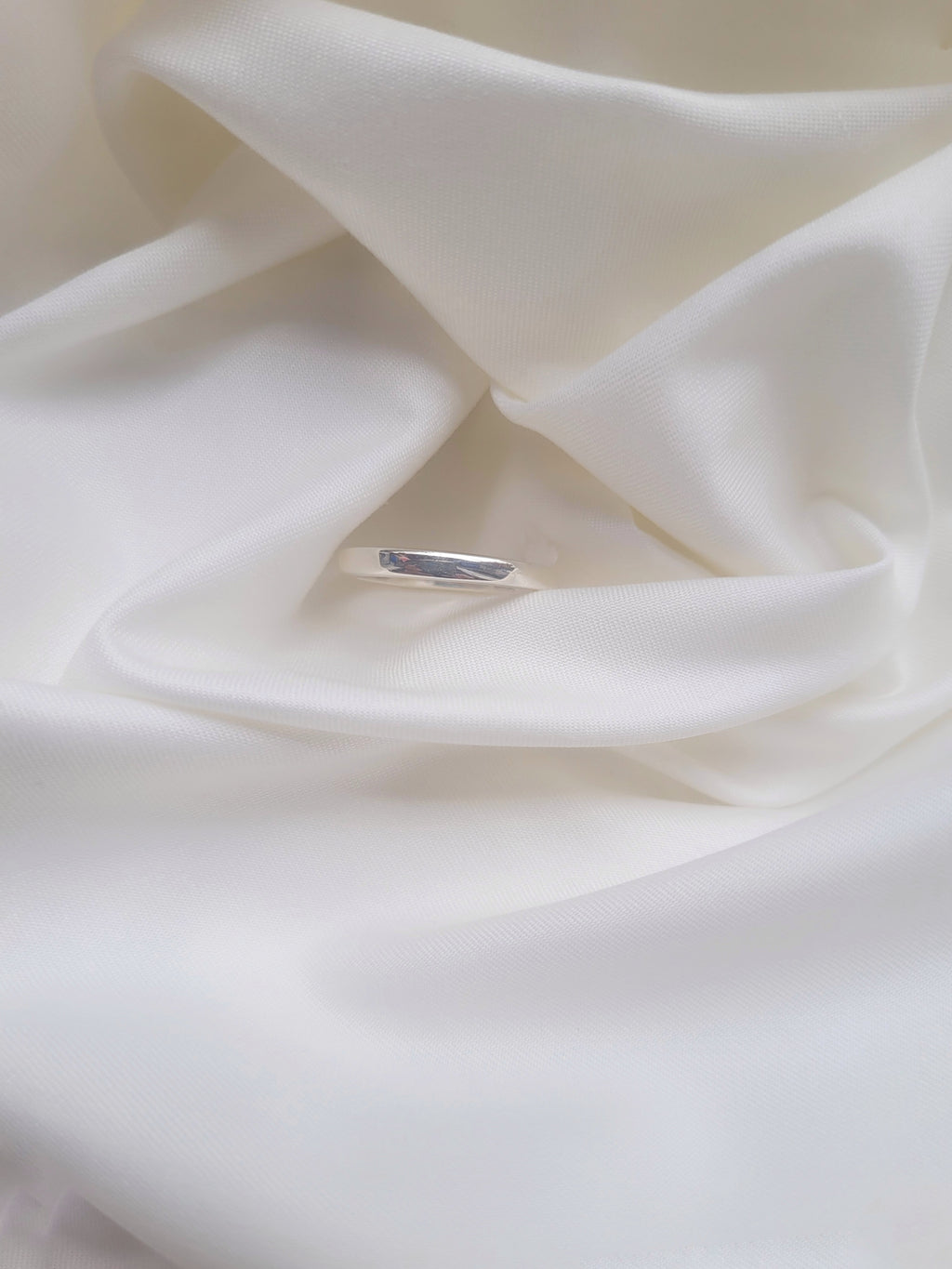 Pure Line Band 92.5 Silver Ring