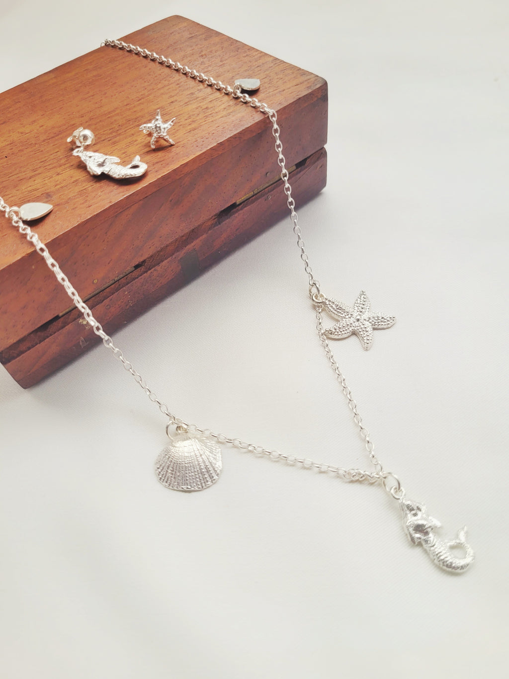 Sagarika – Ocean Vibes Necklace Set 92.5 Silver