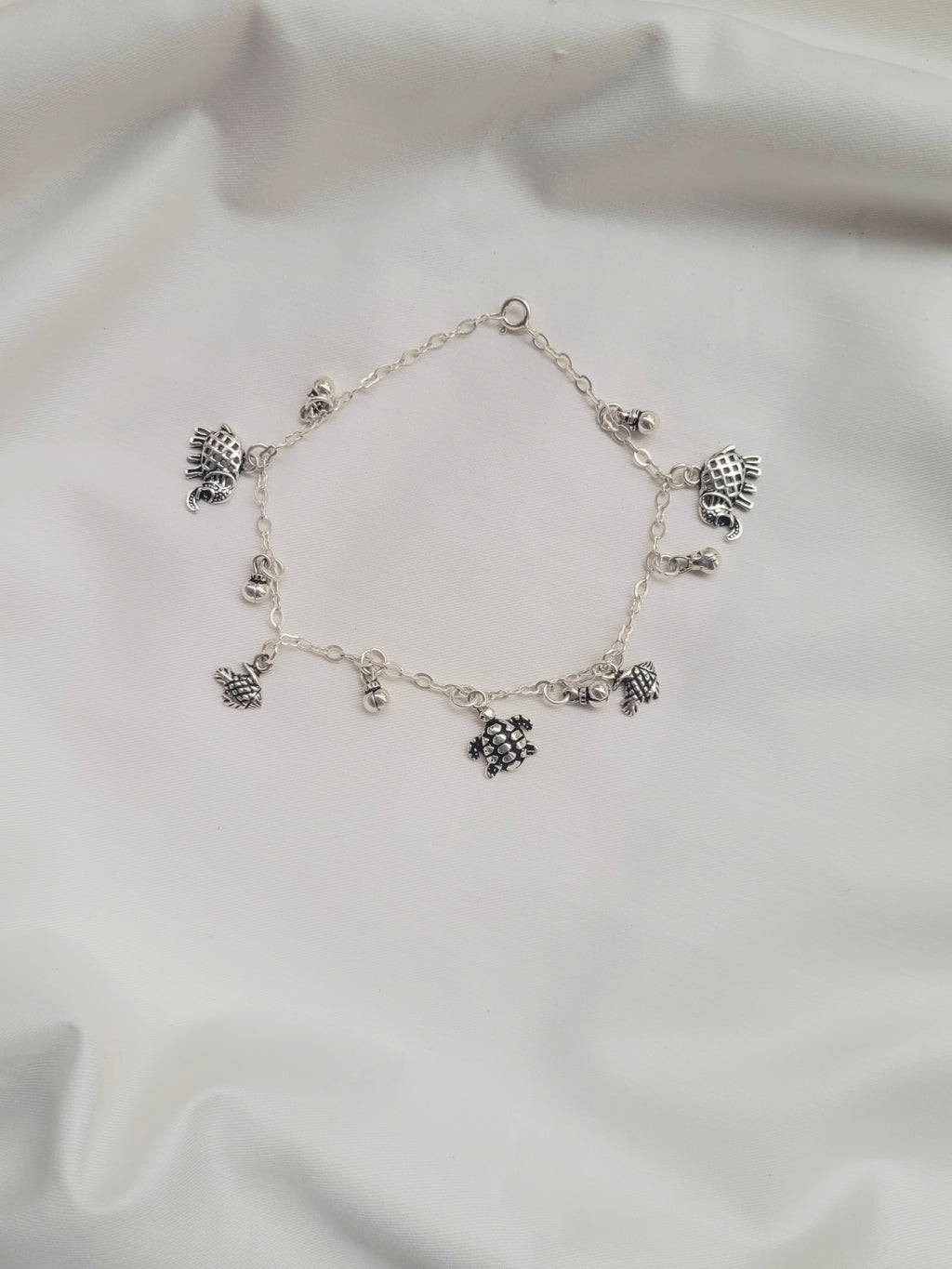 Sagarika – Animal Charm Bracelet 92.5 Silver
