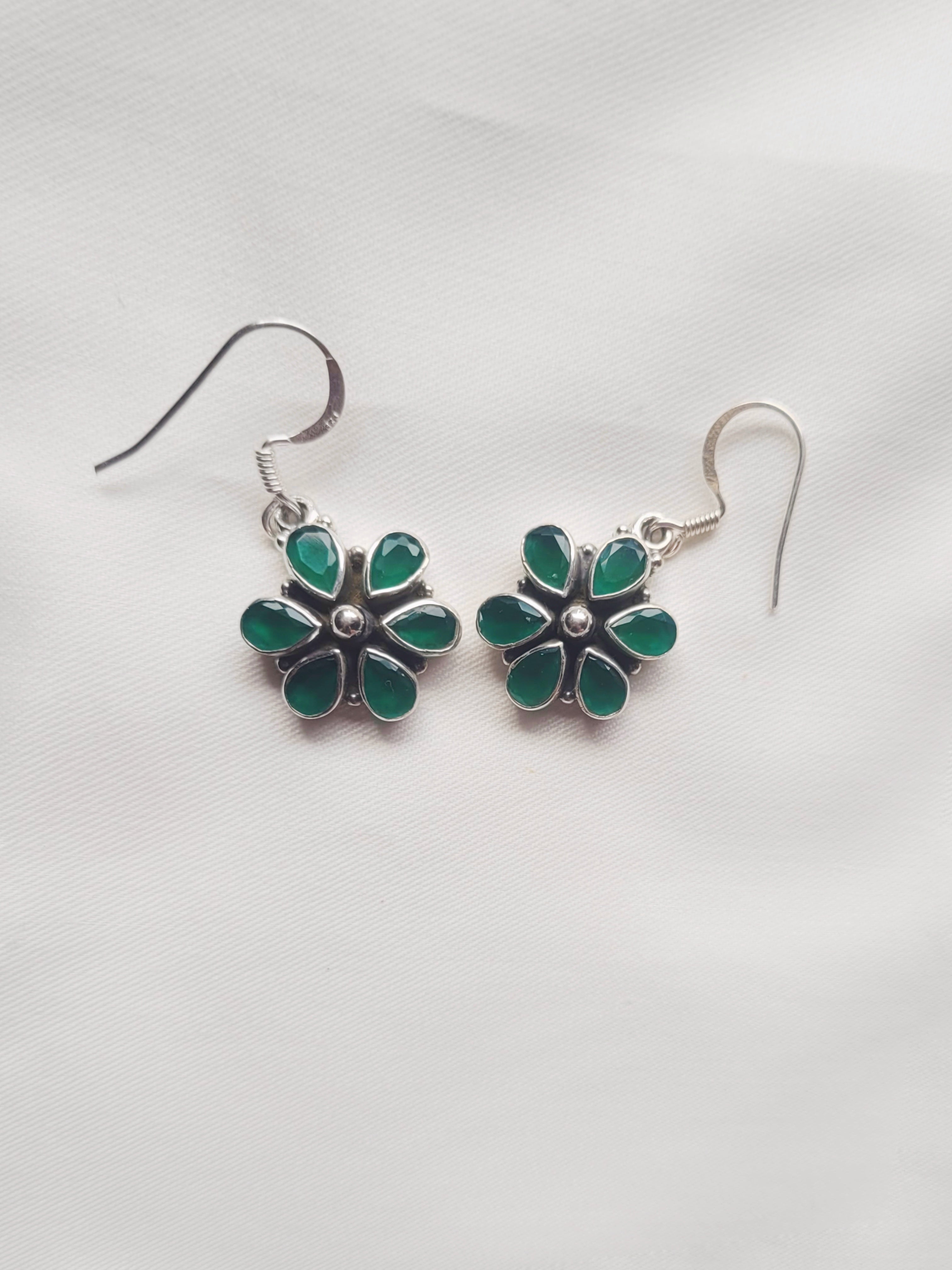 Harit Pushp Hanging Earrings 92.5 Silver Earrings