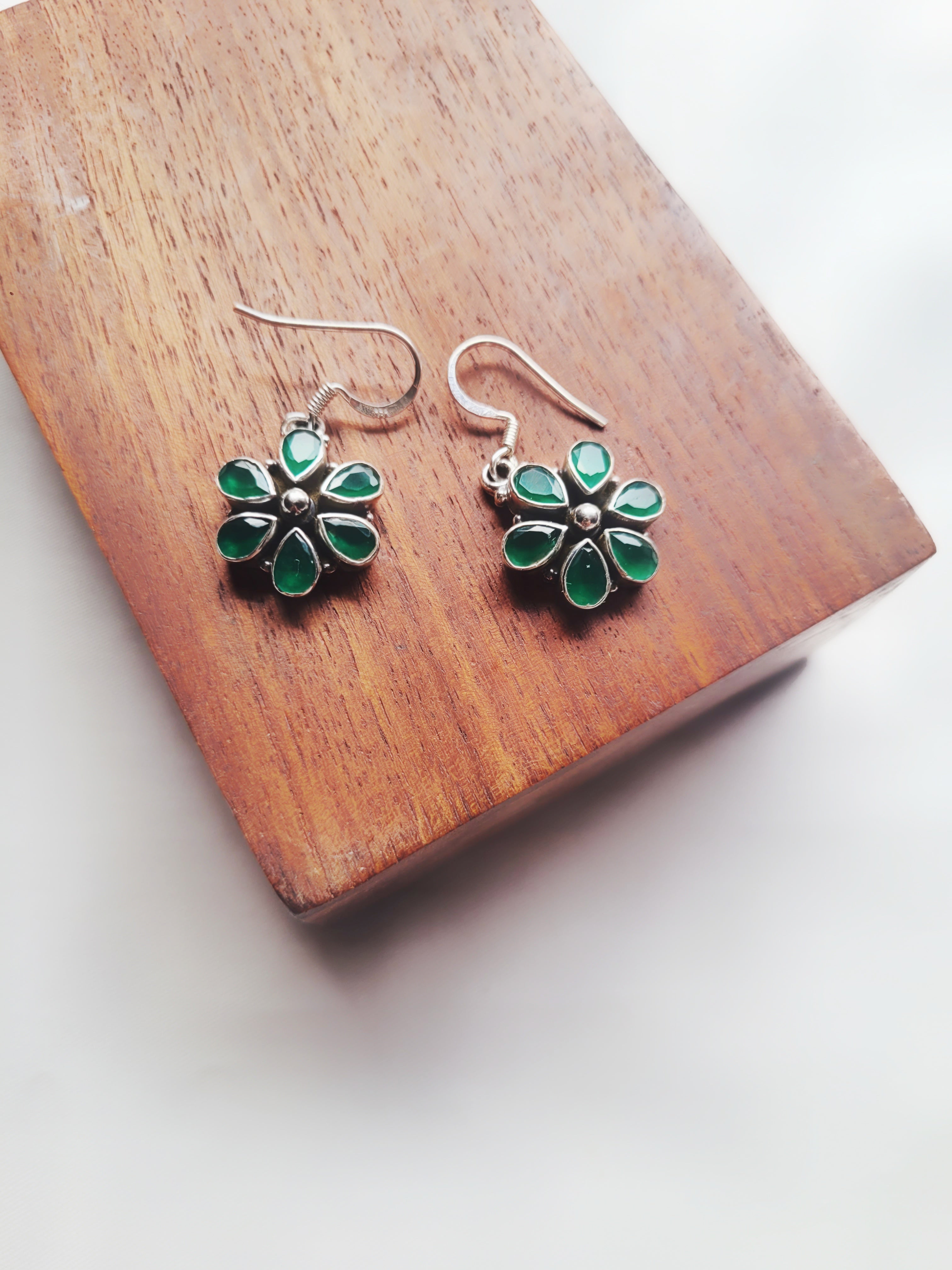 Harit Pushp Hanging Earrings 92.5 Silver Earrings