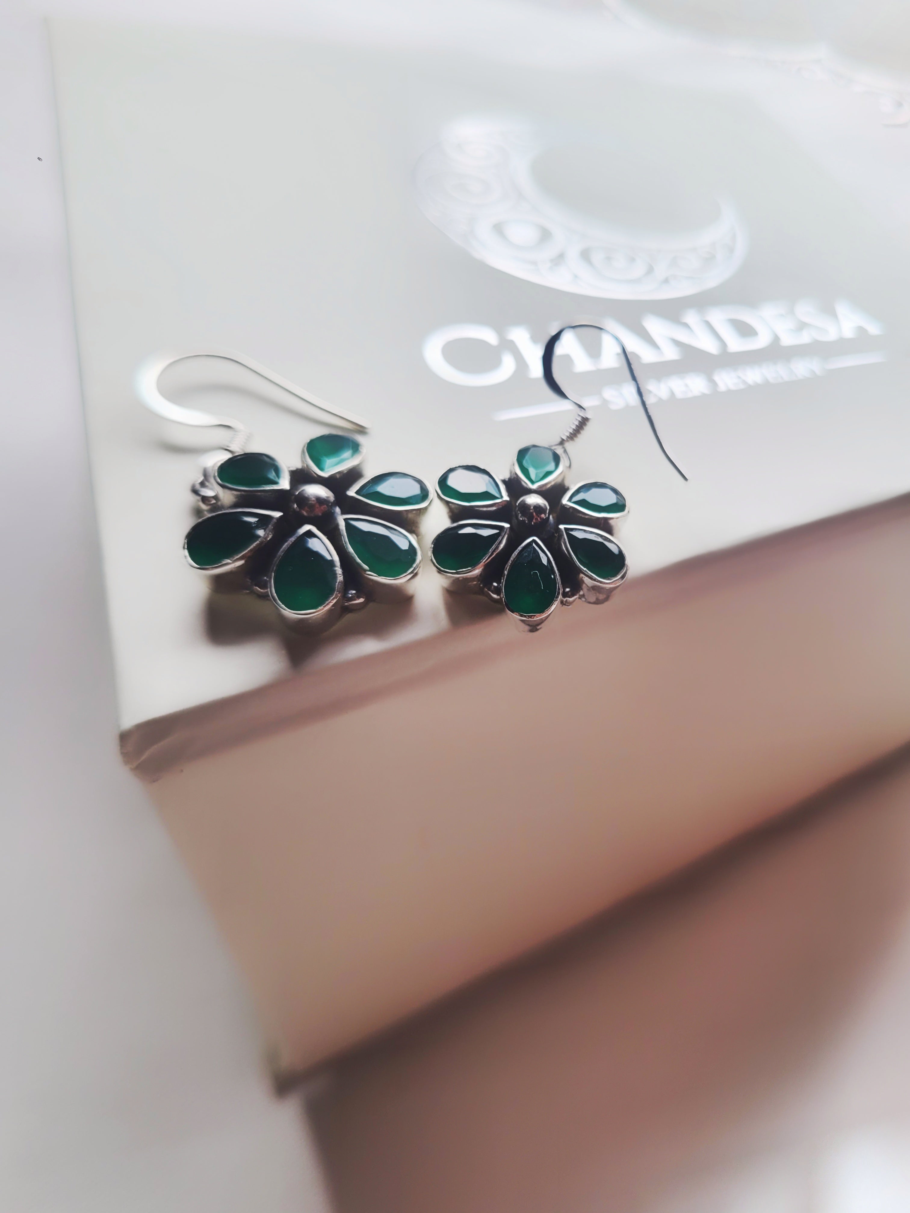 Harit Pushp Hanging Earrings 92.5 Silver Earrings
