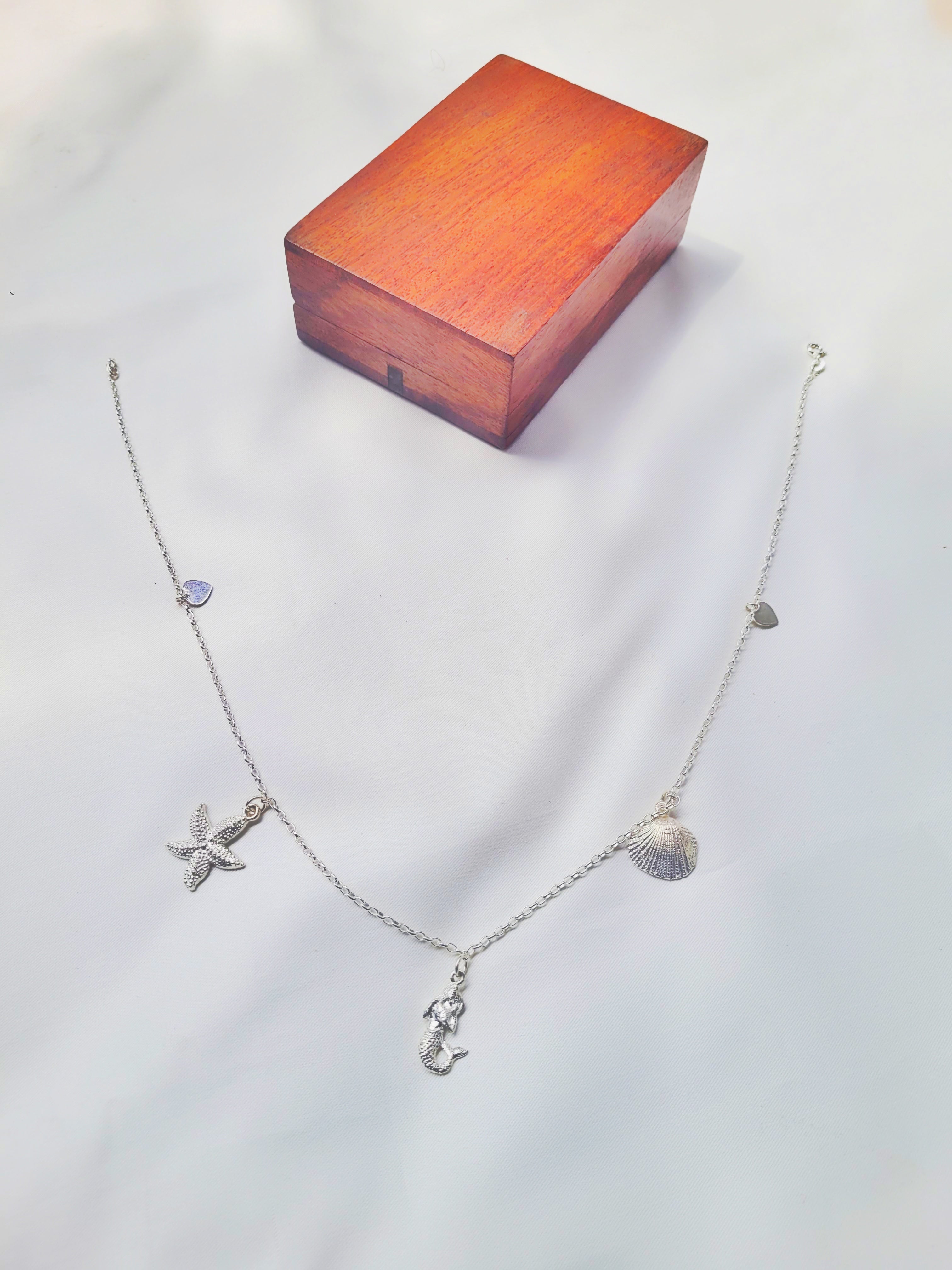 Sagarika – Ocean Vibes Necklace 92.5 Silver