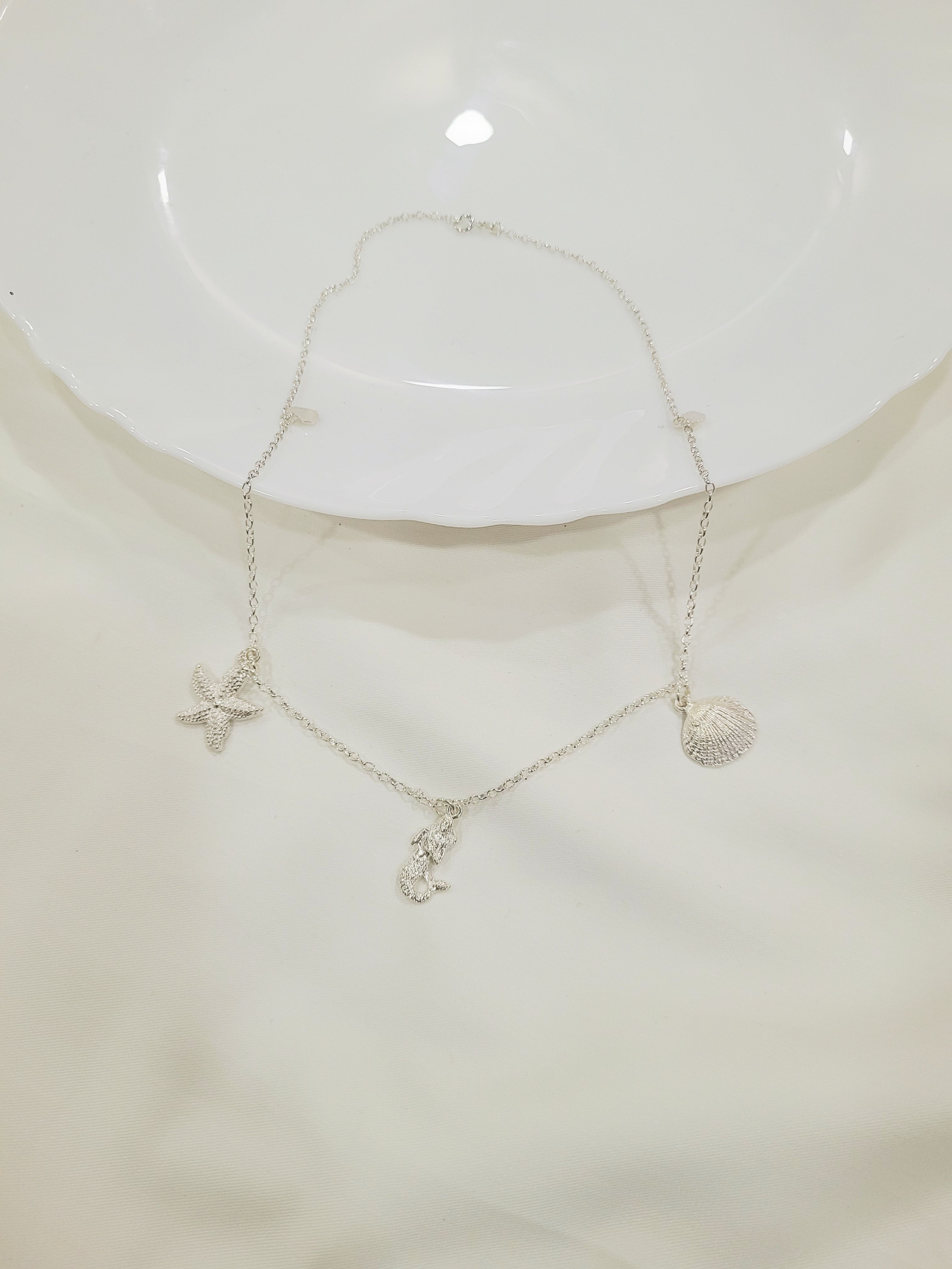 Sagarika – Ocean Vibes Necklace 92.5 Silver