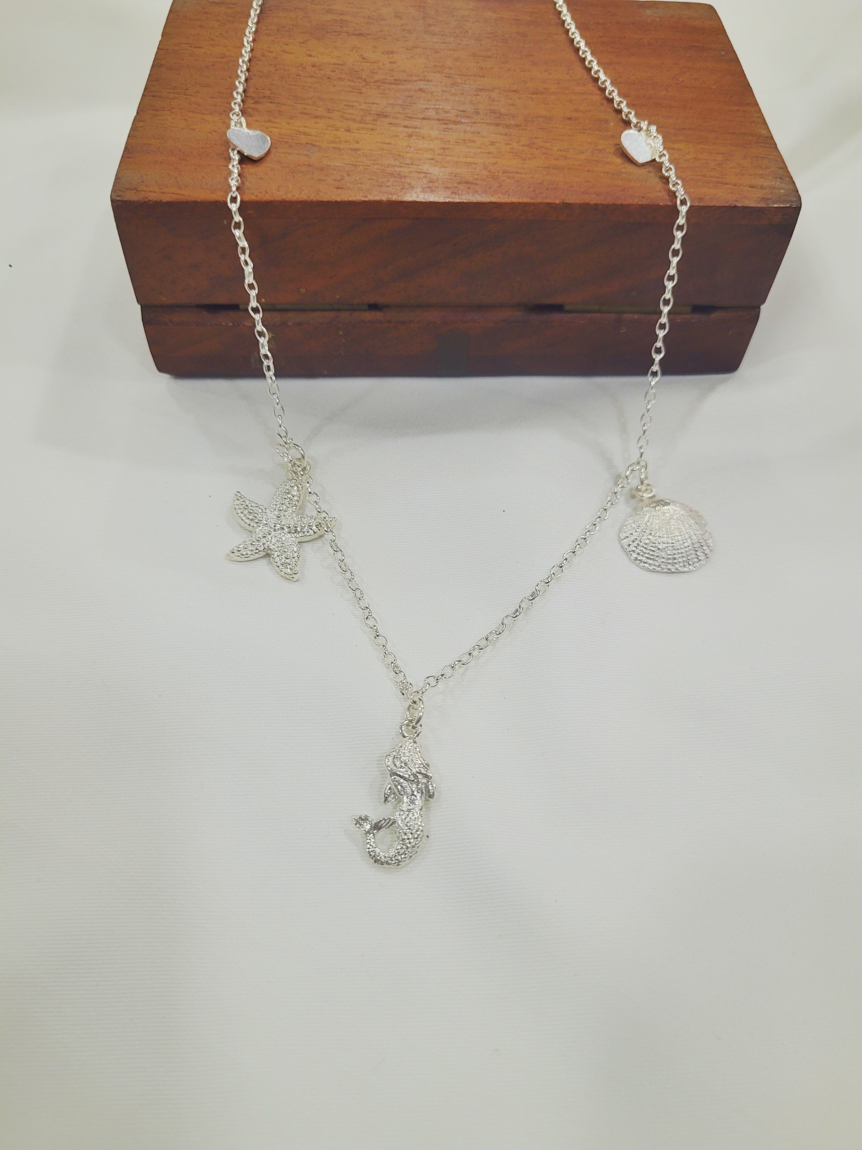 Sagarika – Ocean Vibes Necklace 92.5 Silver