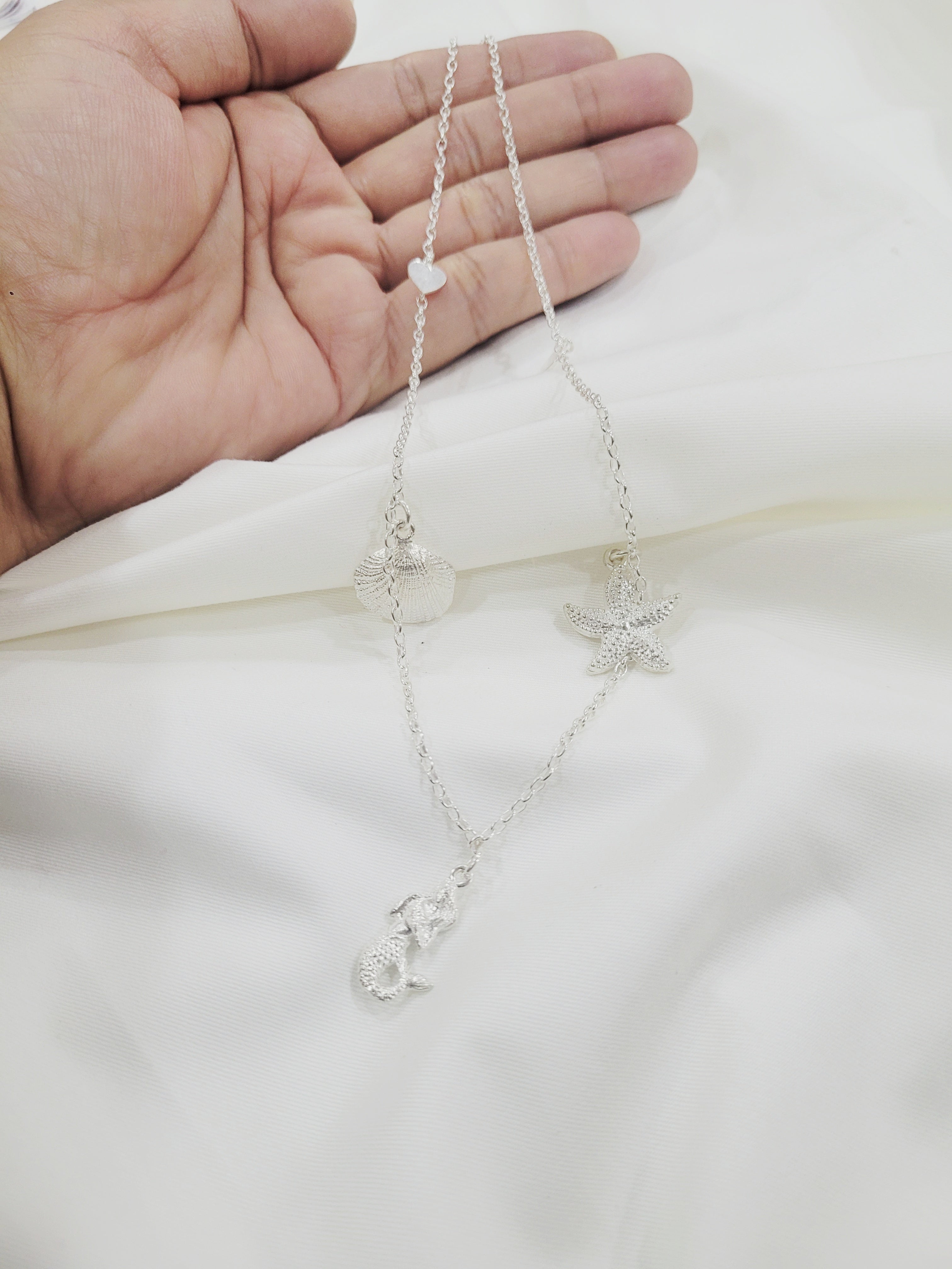Sagarika – Ocean Vibes Necklace 92.5 Silver