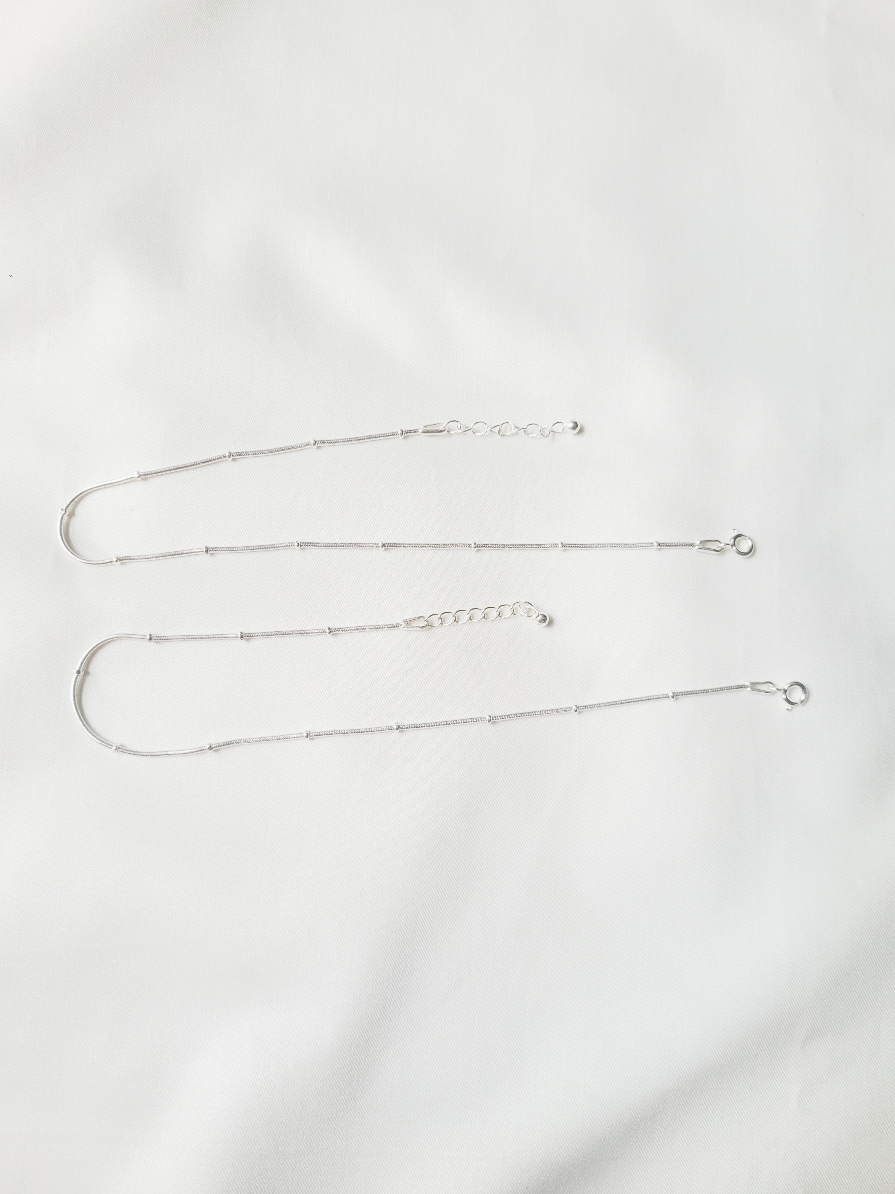 Myra - Handcrafted 92.5 Light Weight Anklet