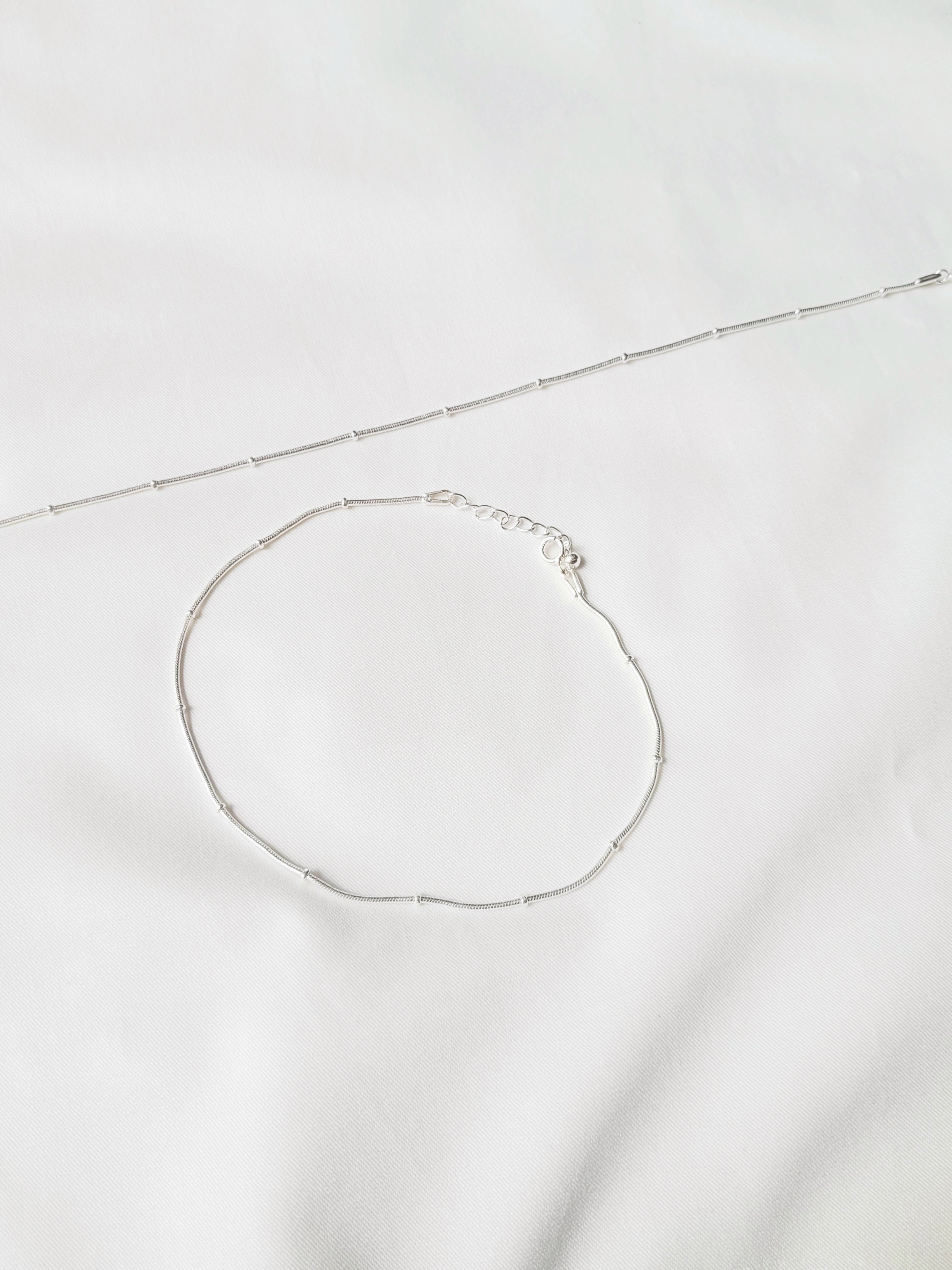 Myra - Handcrafted 92.5 Light Weight Anklet