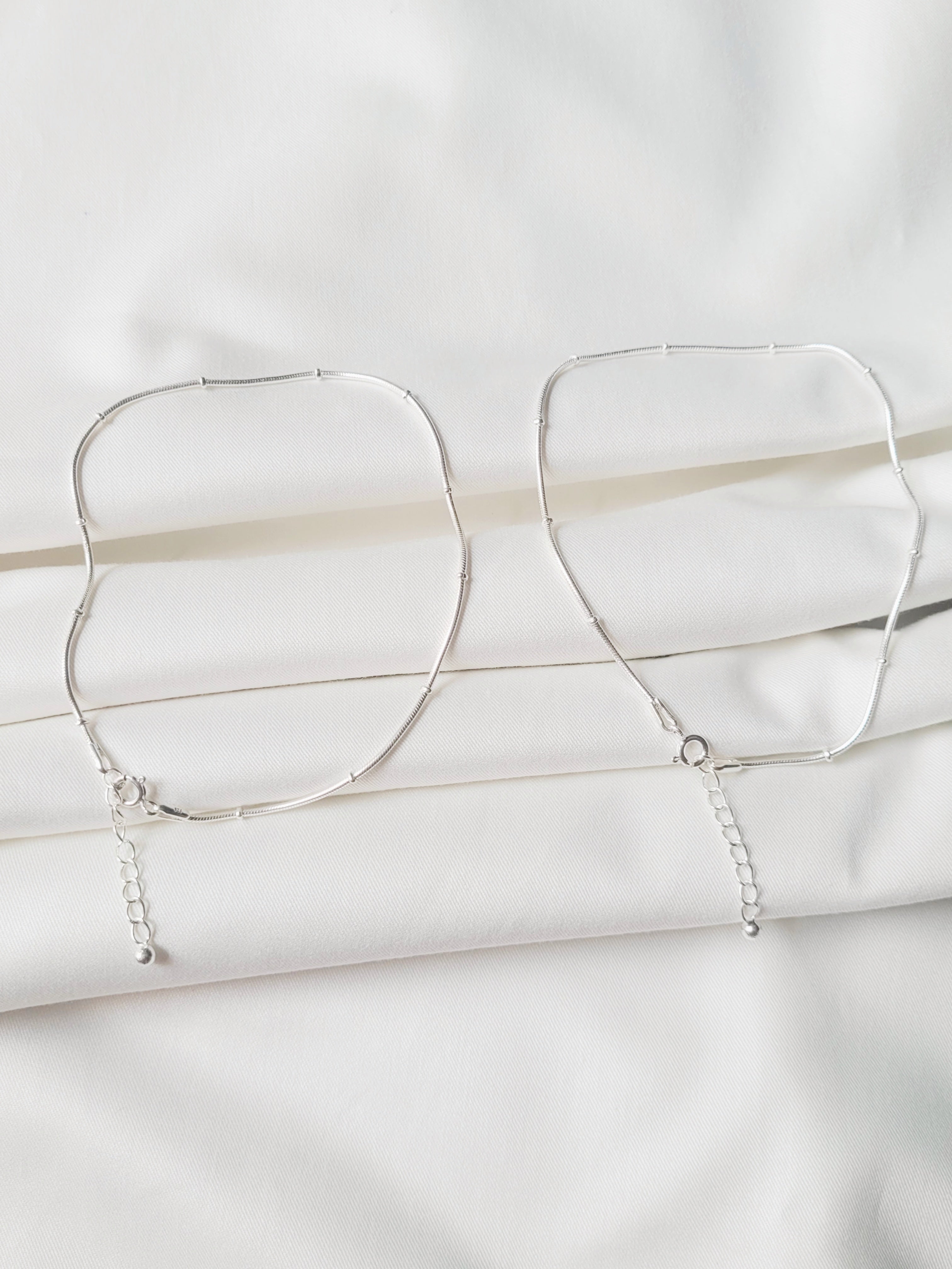 Myra - Handcrafted 92.5 Light Weight Anklet