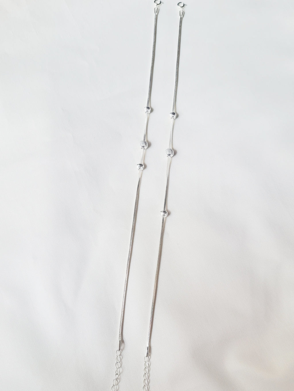 Manihar - Handcrafted 92.5 Light Weight Anklet